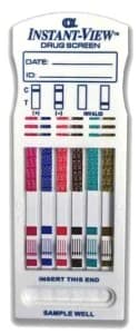 Alfa Scientific Designs Instant-View Multi-Drug Screen Test Kit, CLIA Waived, 9 Panel, 20 Tests/Box - 9 Drug CLIA Dip Card Frmt Csst - Image 1