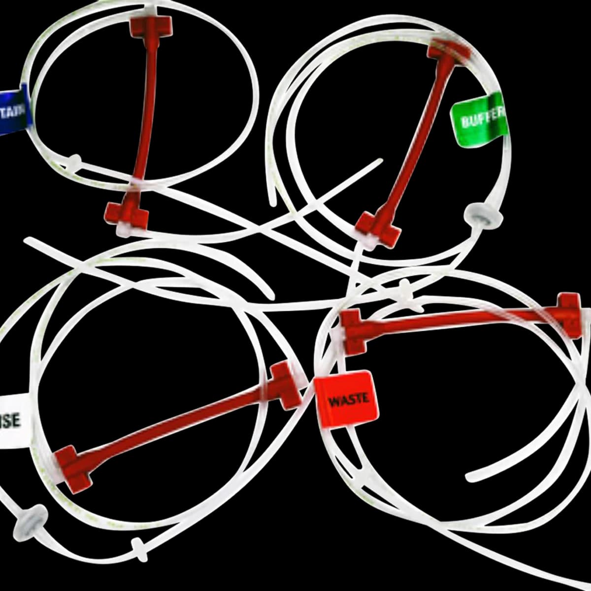 Hardy Diagnostics Quickslide Plus Tubing Kit for Hematology Stainer - Tubing Kit f/Stainer Inst - Image 1