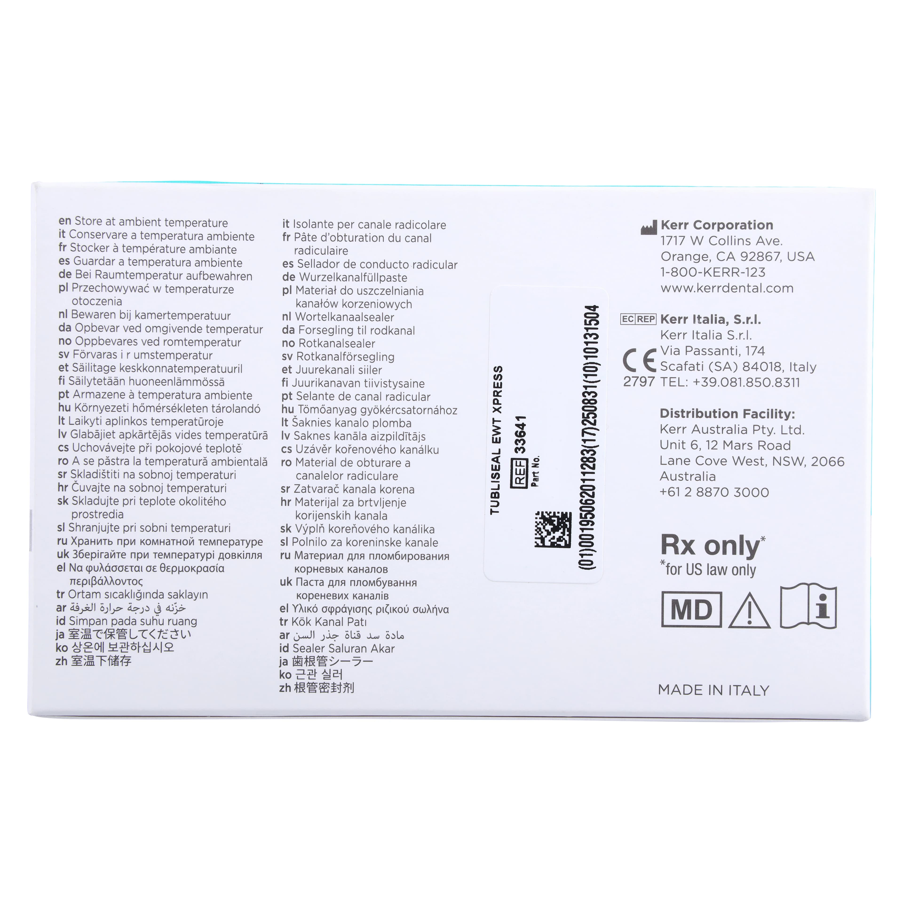 Tubli-Seal EWT Xpress Root Canal Sealer, Automix Syringes, 10.8 g, 2/Pk, 33641 thumbnail 9