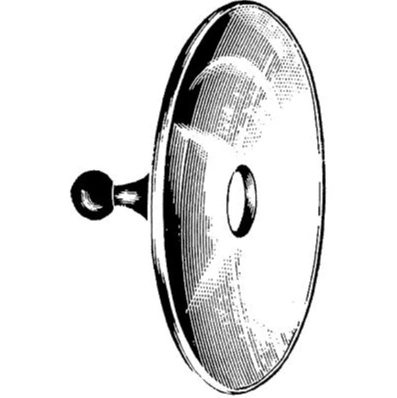 Sklar Instruments Mirror Head, Stainless Steel Back, Each - Mirror Head SS Back - Image 1