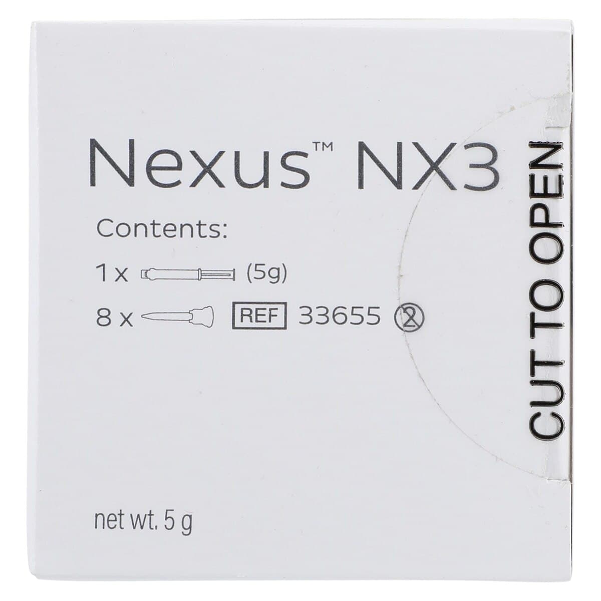 Kerr NX3 Nexus Third Generation Universal Adhesive Resin Cement, Dual-Cure Automix Syringe Refill, Yellow, 5 g, 33645 thumbnail 9