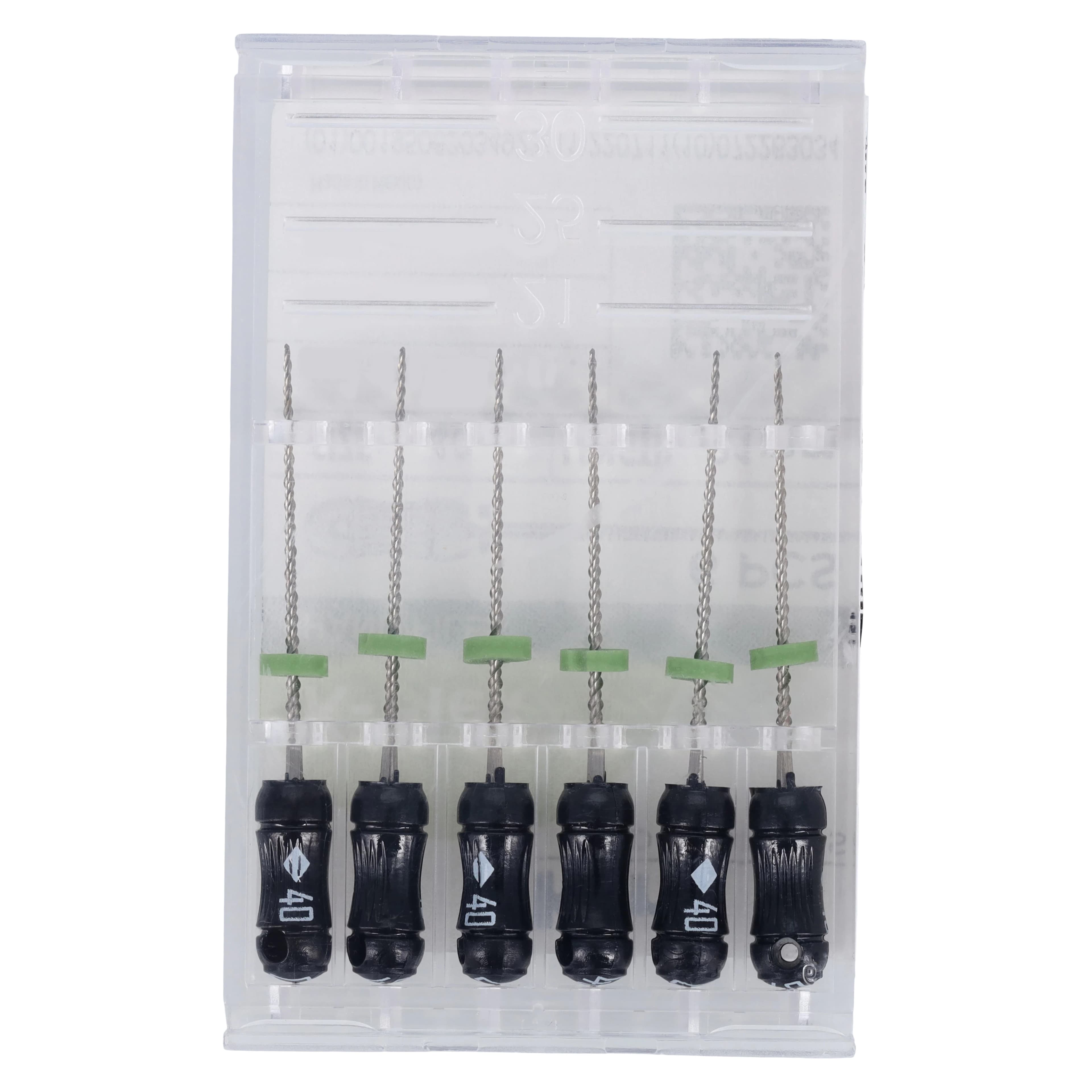 Kerr K-Flex Endodontic Files, Stainless Steel, Size #40, 21mm, Black, 6/Pack, #15318 thumbnail 7