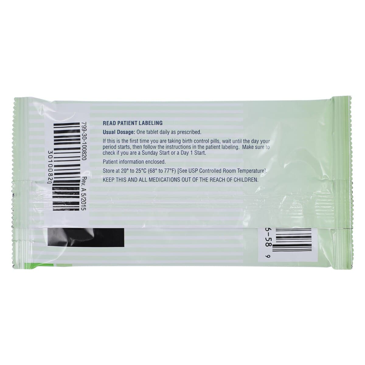 Sprintec 28 Day Tablet, Norgestimate 0.25mg/Ethinyl Estradiol 0.035mg, Blister Pack thumbnail 4