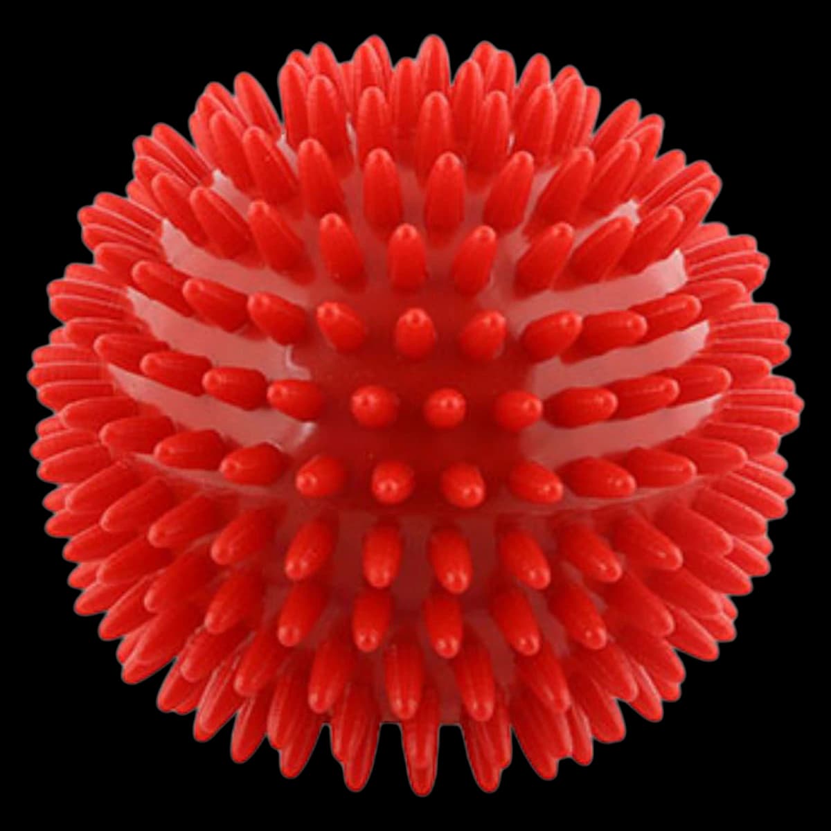 CanDo Massage Ball, 3.6" (9 cm) Diameter, Red - Ball Massage 9cm - Image 1