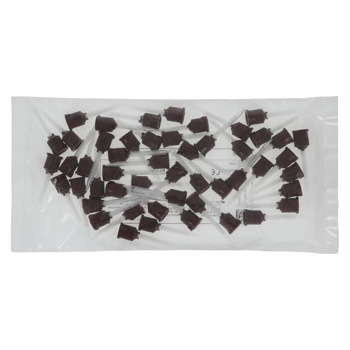 Kerr Temp-Bond Automix Mixing Tips, Regular (Brown Hub, White Mixer), 50/Pkg, 33361 thumbnail 3