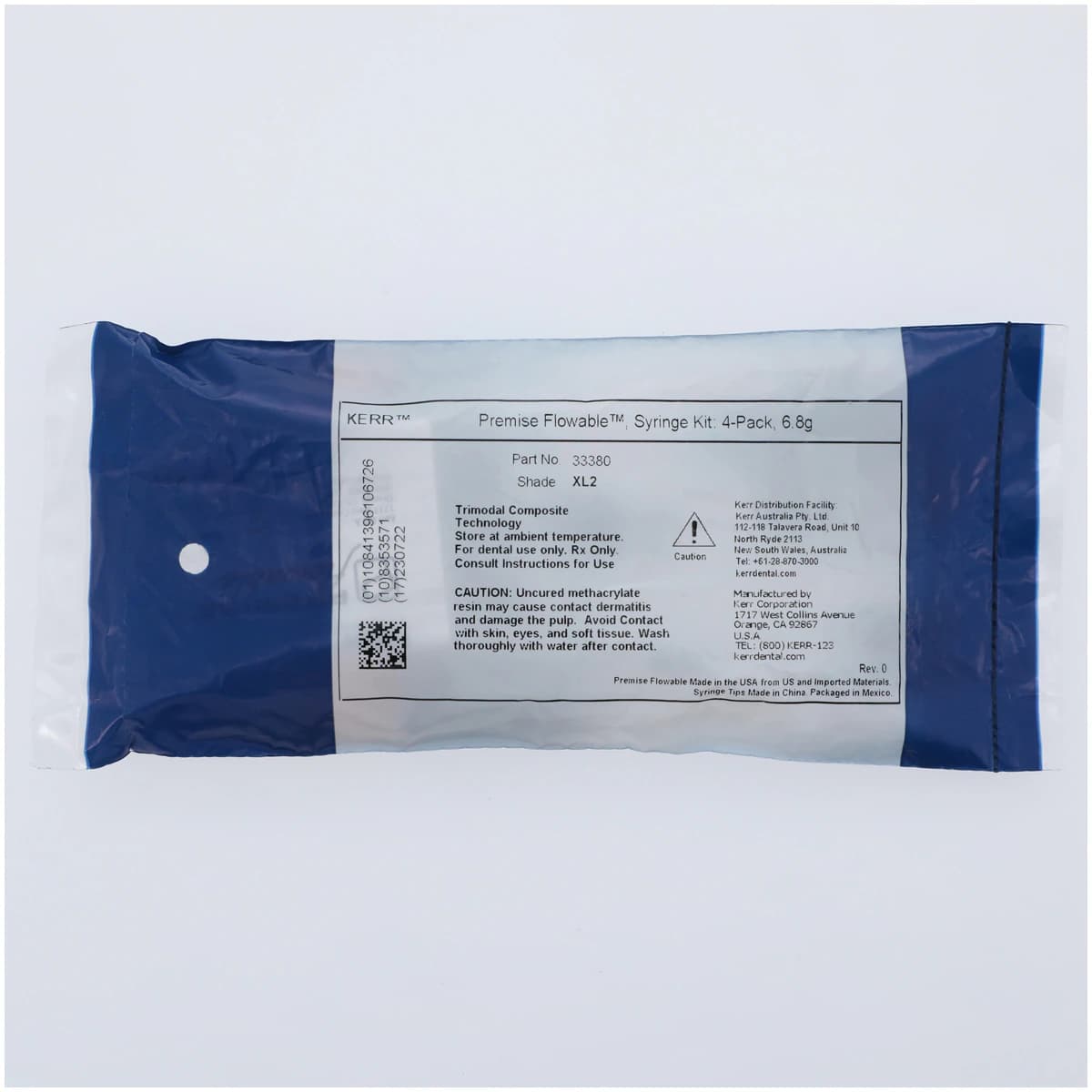 Kerr Premise Flowable Composite, Shade XL2, 1.7 g Syringe, 4/Pack, #33380 thumbnail 2