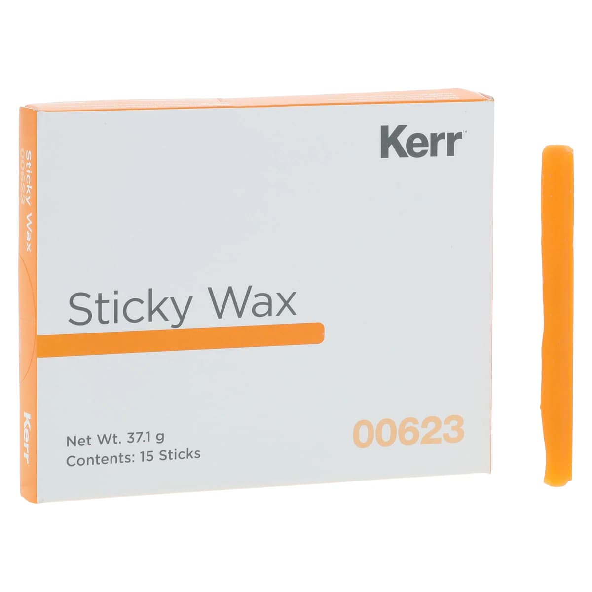 Kerr Sticky Wax Sticks, Light Amber, 15/Pkg, #00623 - Sticky Wax 15/Sticks, 00623 - Image 1