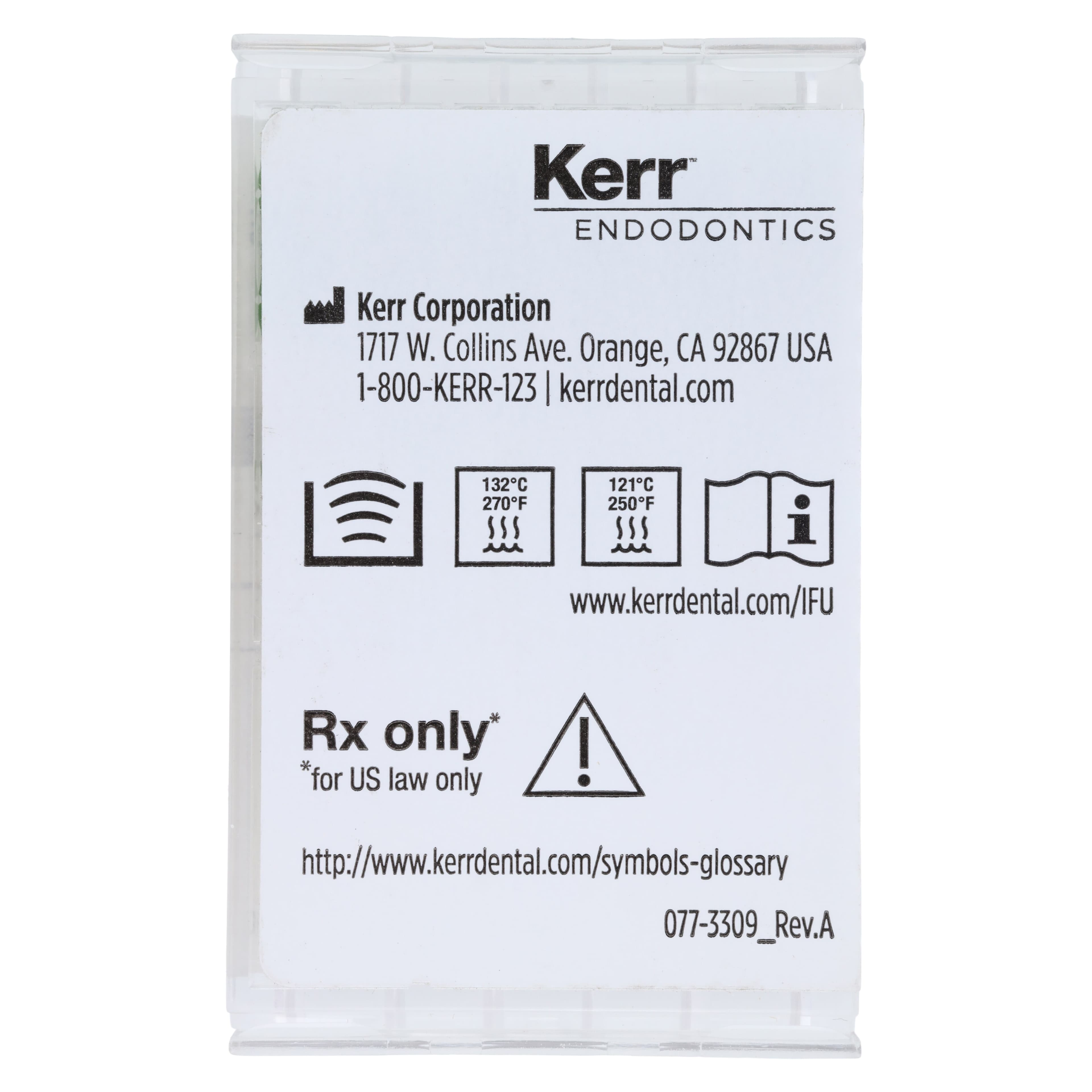 Kerr Triple-Flex Stainless Steel Endodontic Files, #35 (Green), 21mm, 6/Box, 25933 thumbnail 2