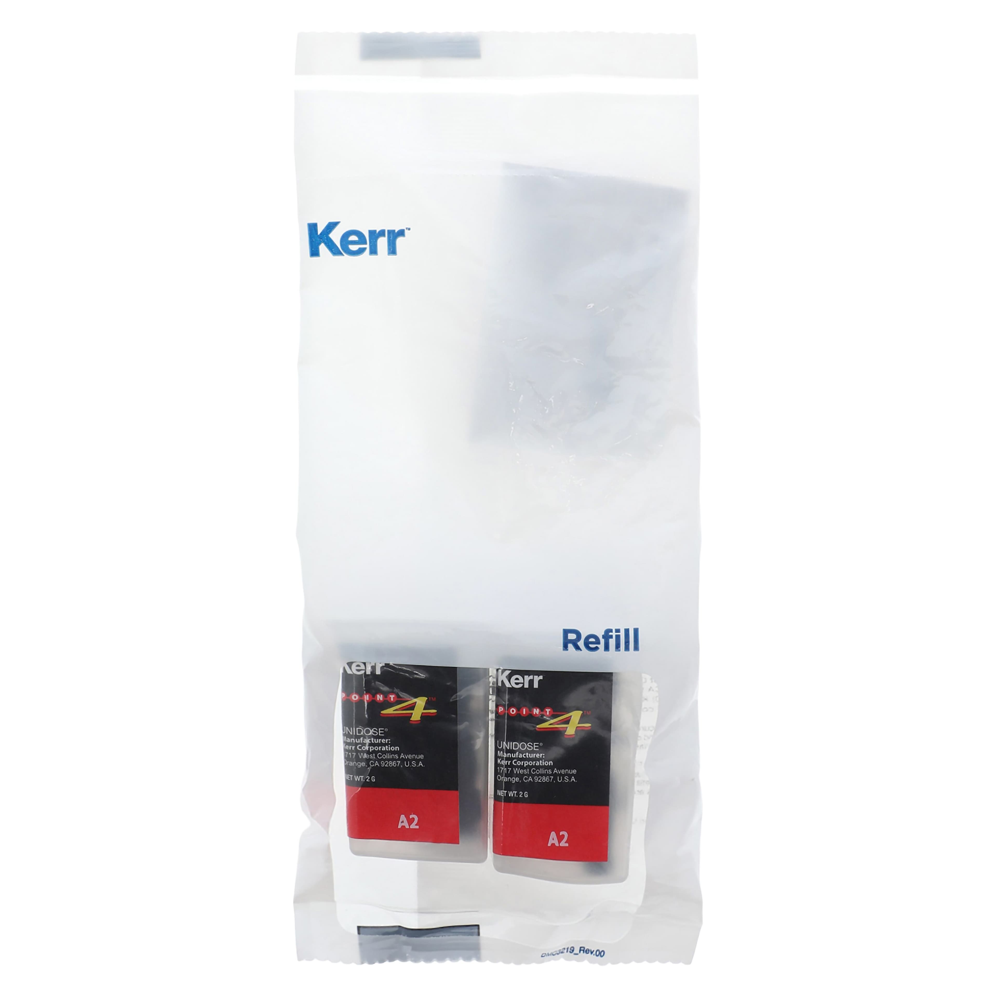 Kerr Point 4 Optimized Particle Composite Unidose Refill, A2 Body, 0.2 g, 20/Pack, #29899 thumbnail 5