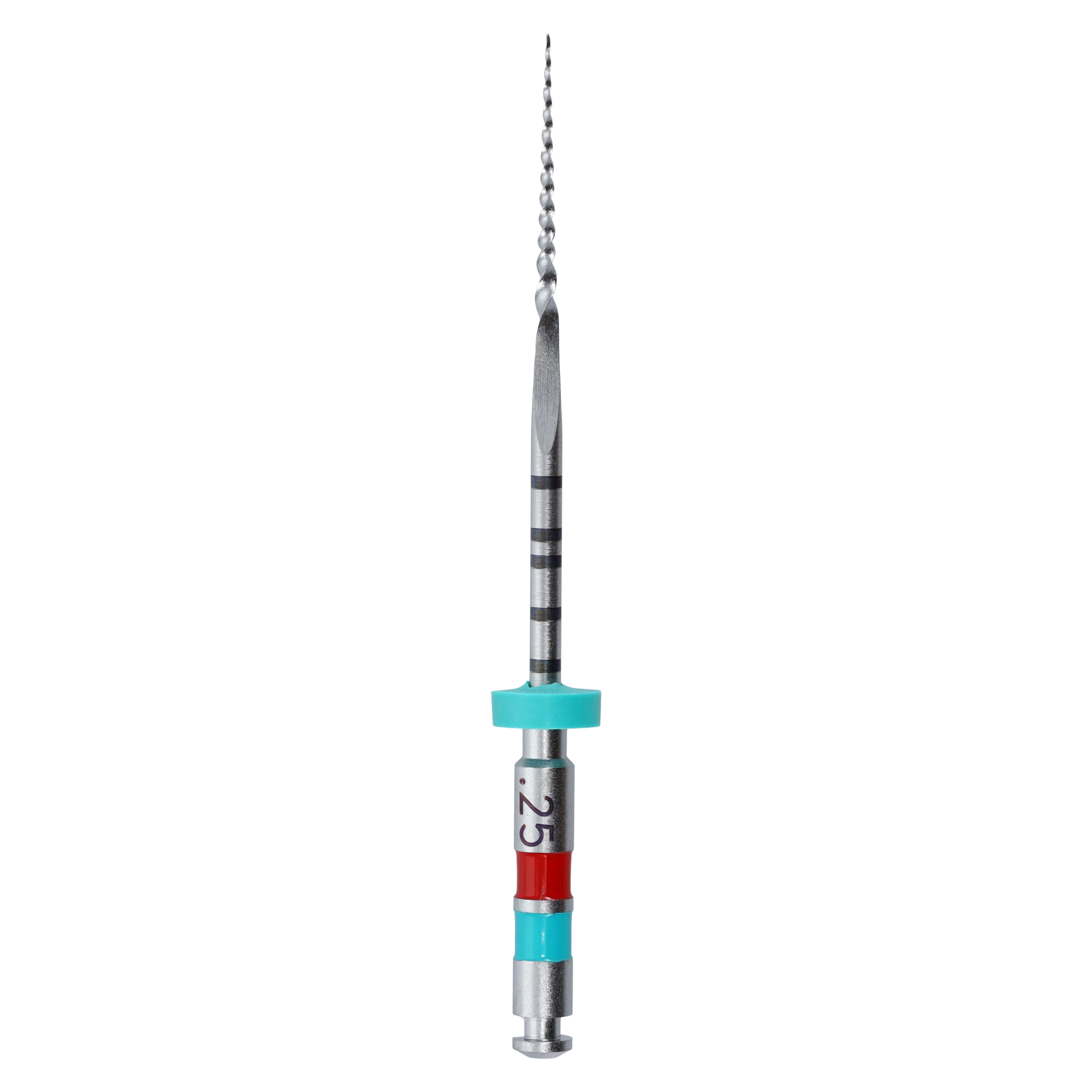 Kerr TF Twisted Files Rotary Endodontic File, #25, .08 Taper, 27mm, Red, 3/Pkg, 822-8257 thumbnail 2