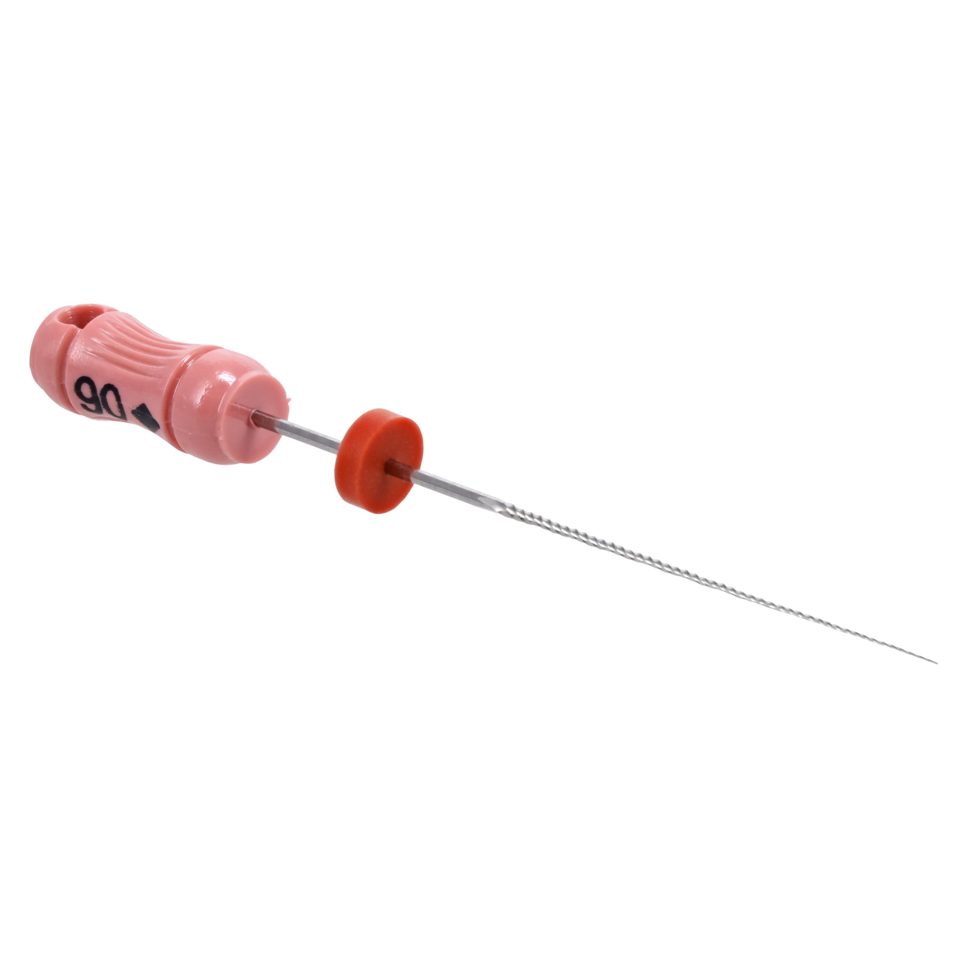 Kerr K-Flex Files, Size #06, 30mm, Stainless Steel, Pink, 6/Box, 60193 thumbnail 3
