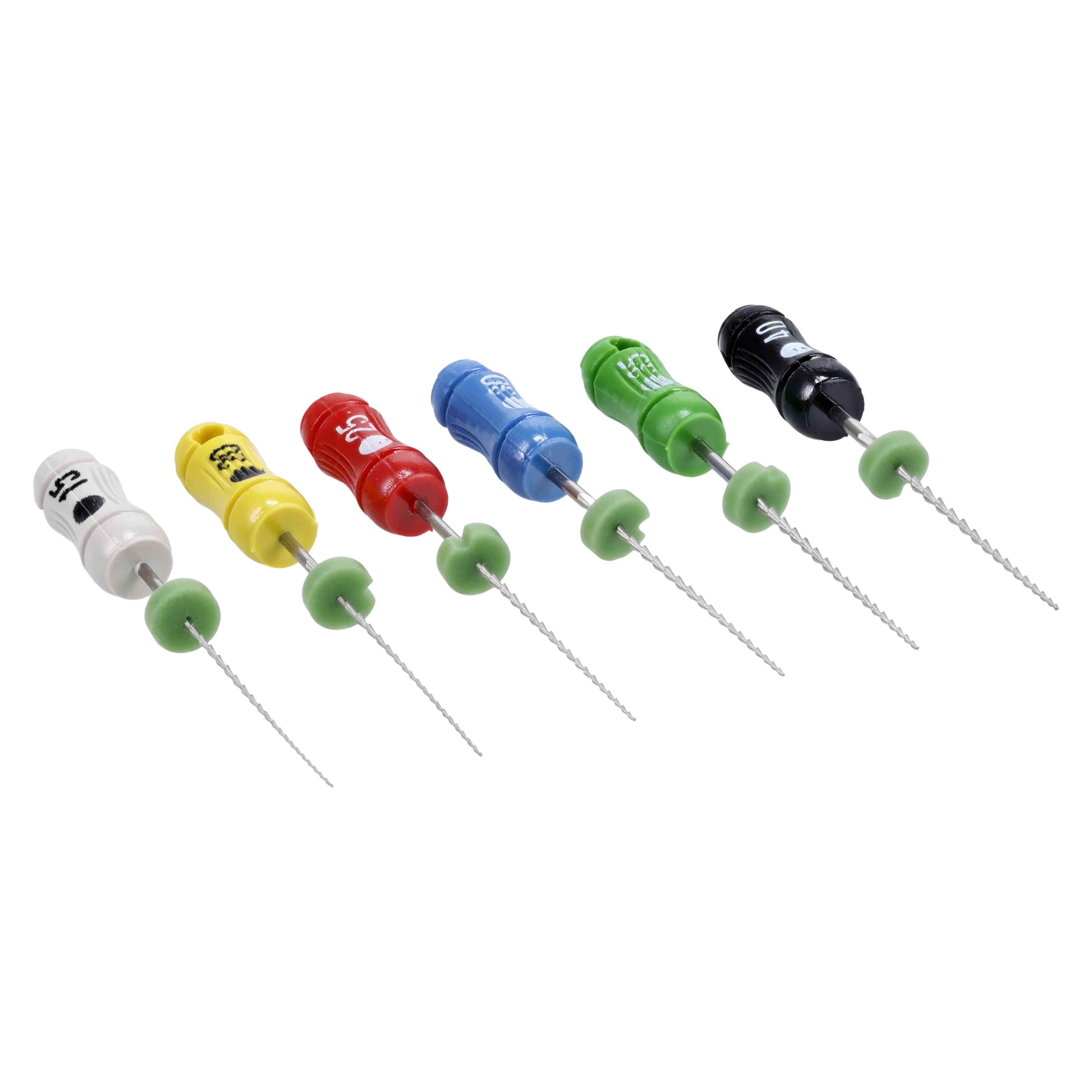 SybronEndo Hedstrom Files, Stainless Steel, 21 mm, #15-40 Assorted, 6/Pk, 12809 thumbnail 3