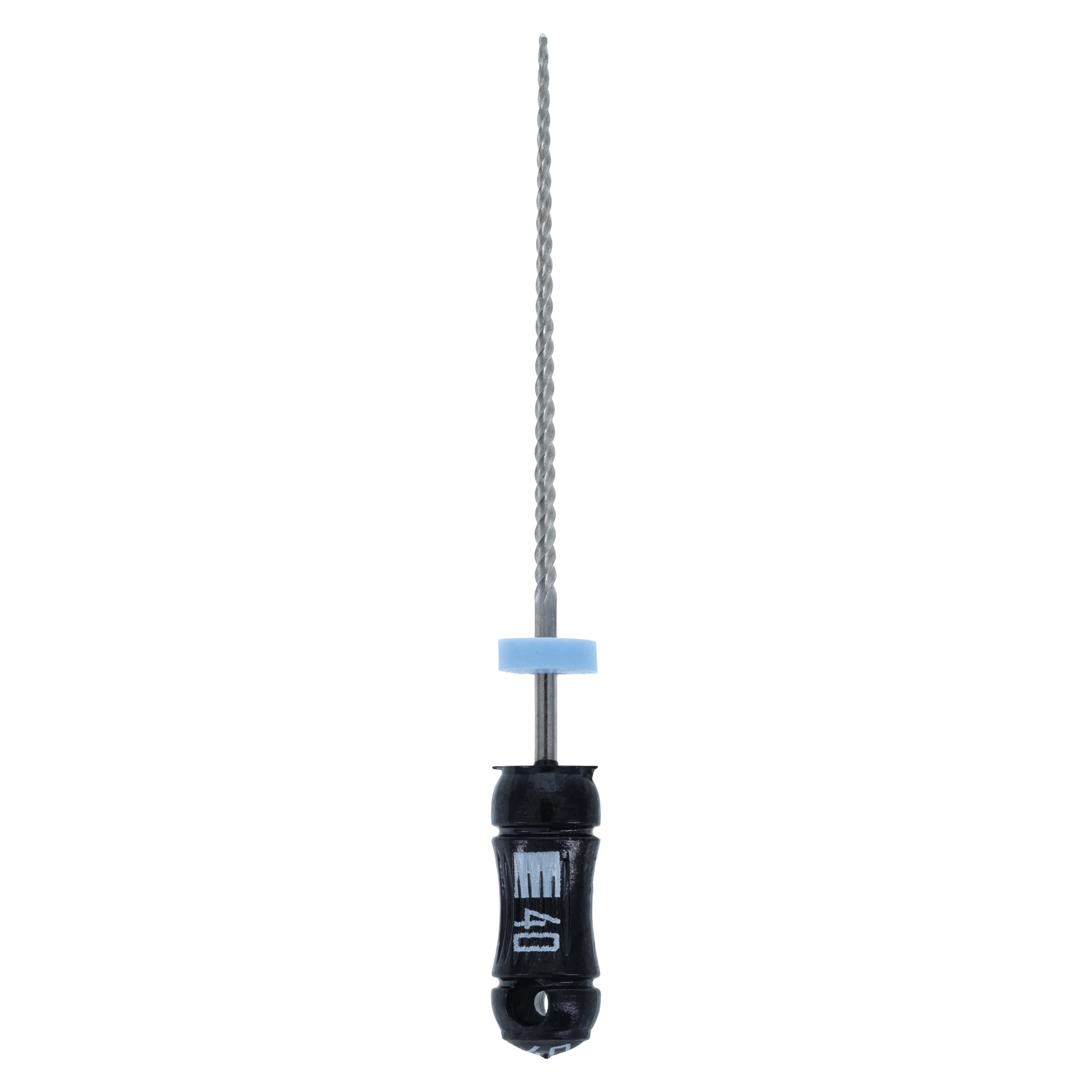 SybronEndo K-Files Stainless Steel 25mm #40 (Black, 6/Bx, 06069) - SybronEndo K-Files SS 25mm #40 6/Bx - Image 1
