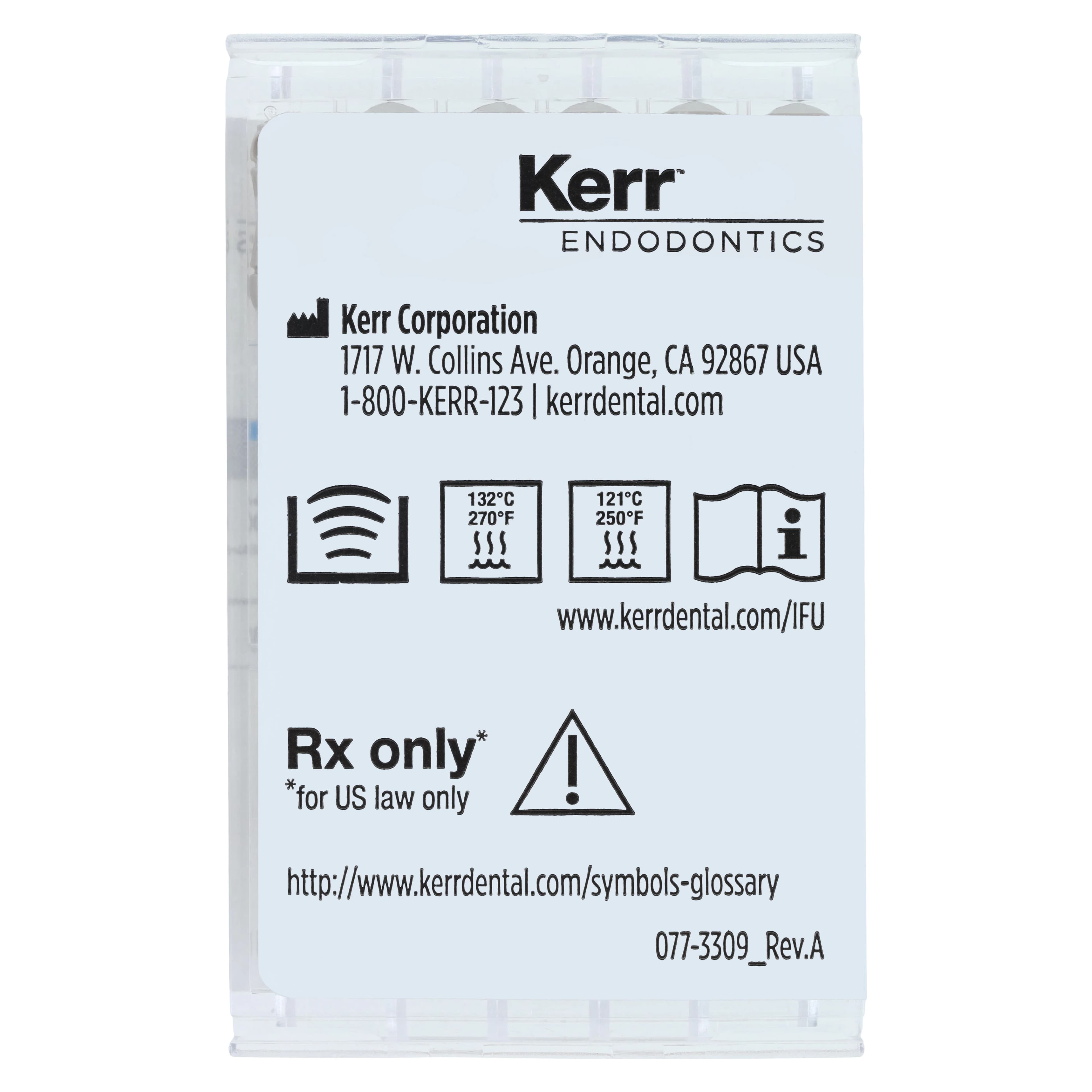 Kerr K-Flex Endodontic Files, #15, 25mm, Stainless Steel, White, 6/Pack, 15130 thumbnail 6