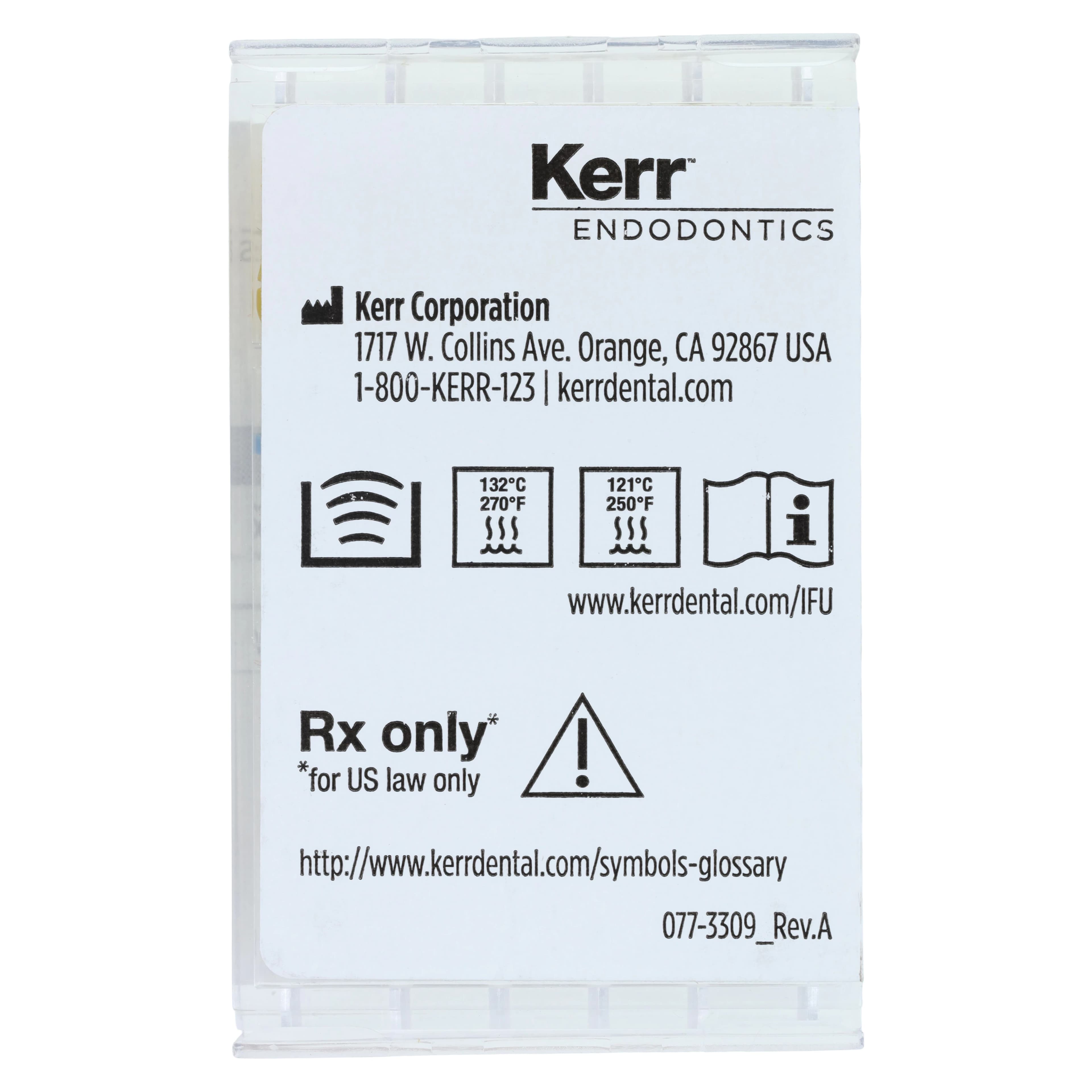 Kerr K-Flex Endodontic Files, #20 (Yellow), 25 mm, Stainless Steel, 6/Box, 15134 thumbnail 6