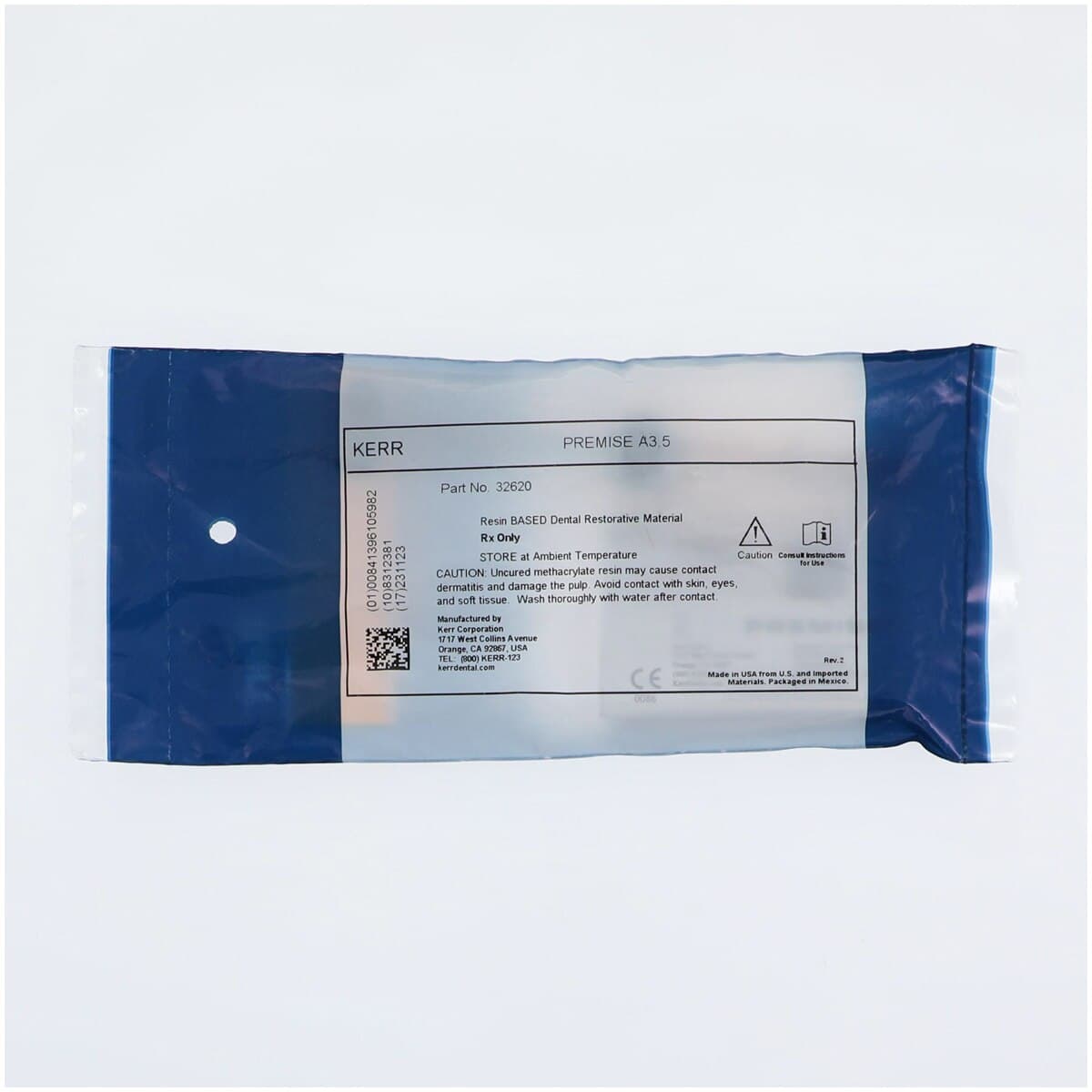 Kerr Premise Universal Nanofilled Composite Restorative, Body Shade A3.5, 4g Syringe Refill, #32620 thumbnail 2