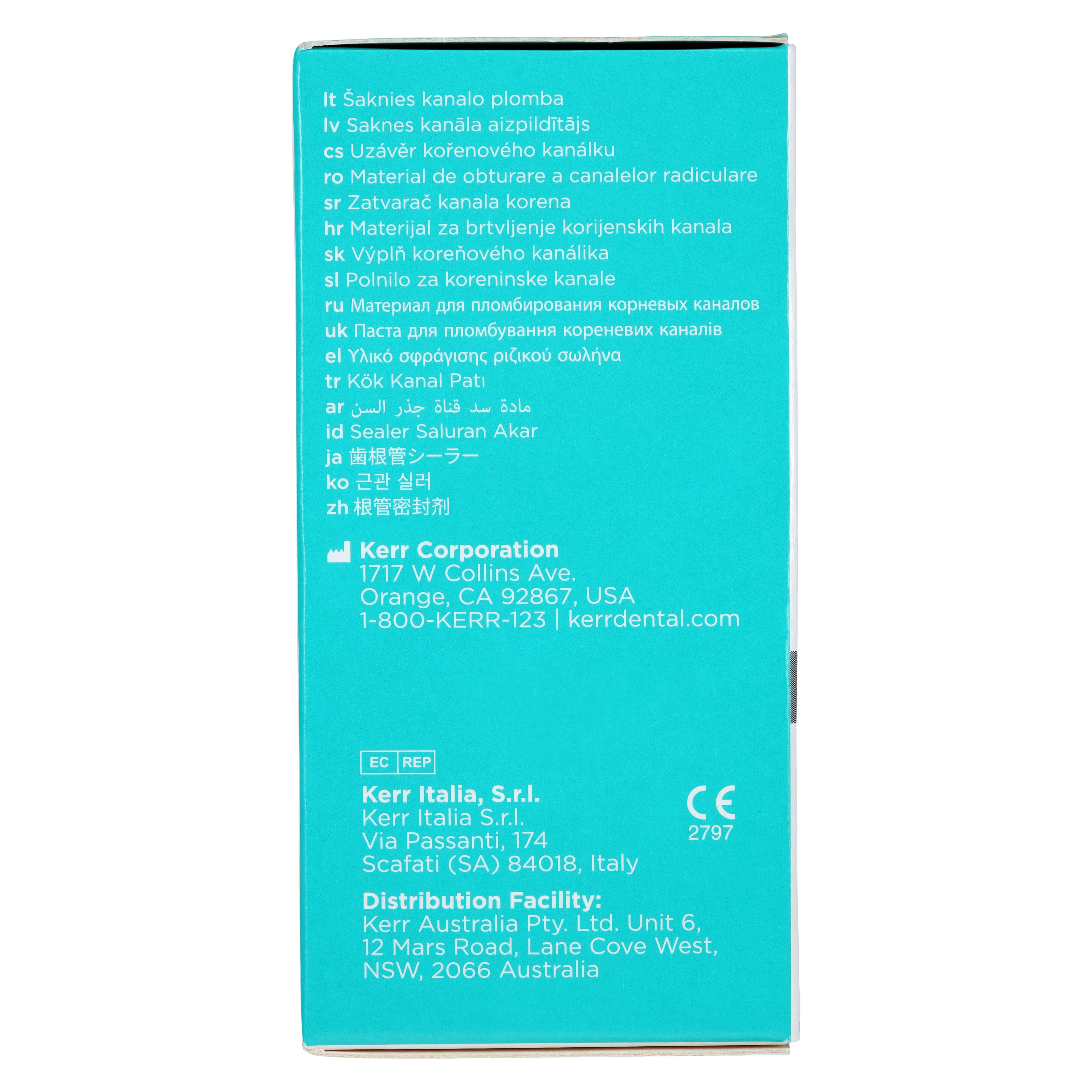 Kerr Tubli-Seal EWT Root Canal Sealer Kit, Extended Working Time, Paste/Paste Zinc Oxide Eugenol, 15 g Base & 5 g Accelerator, 1 Kit, 25903 thumbnail 7