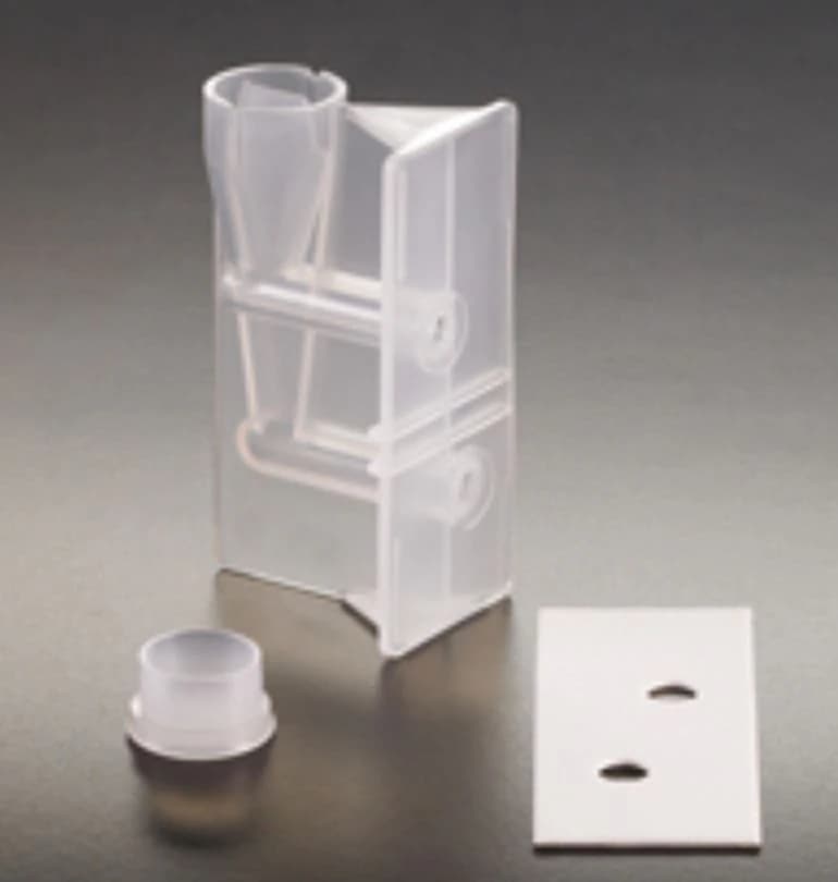 Simport CytoSep Cytology Double Funnel with White Filter/Cap, 500/Case - CytoSep Funnel Double - Image 1