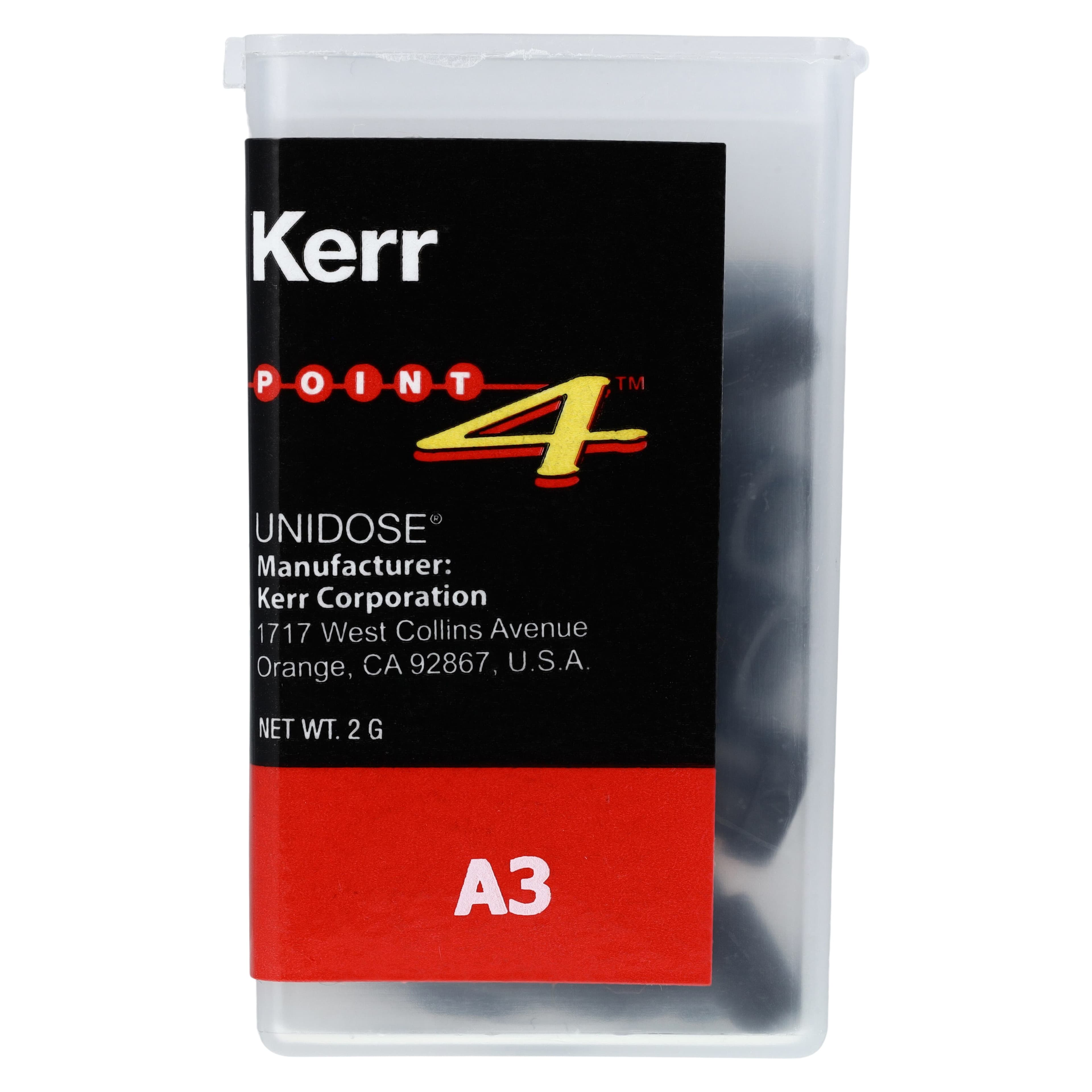 Kerr Point 4 Optimized Particle Composite Unidose Refill, A3 Body, Light-Cure, 0.2 g, 20/Pk, #29900 thumbnail 3