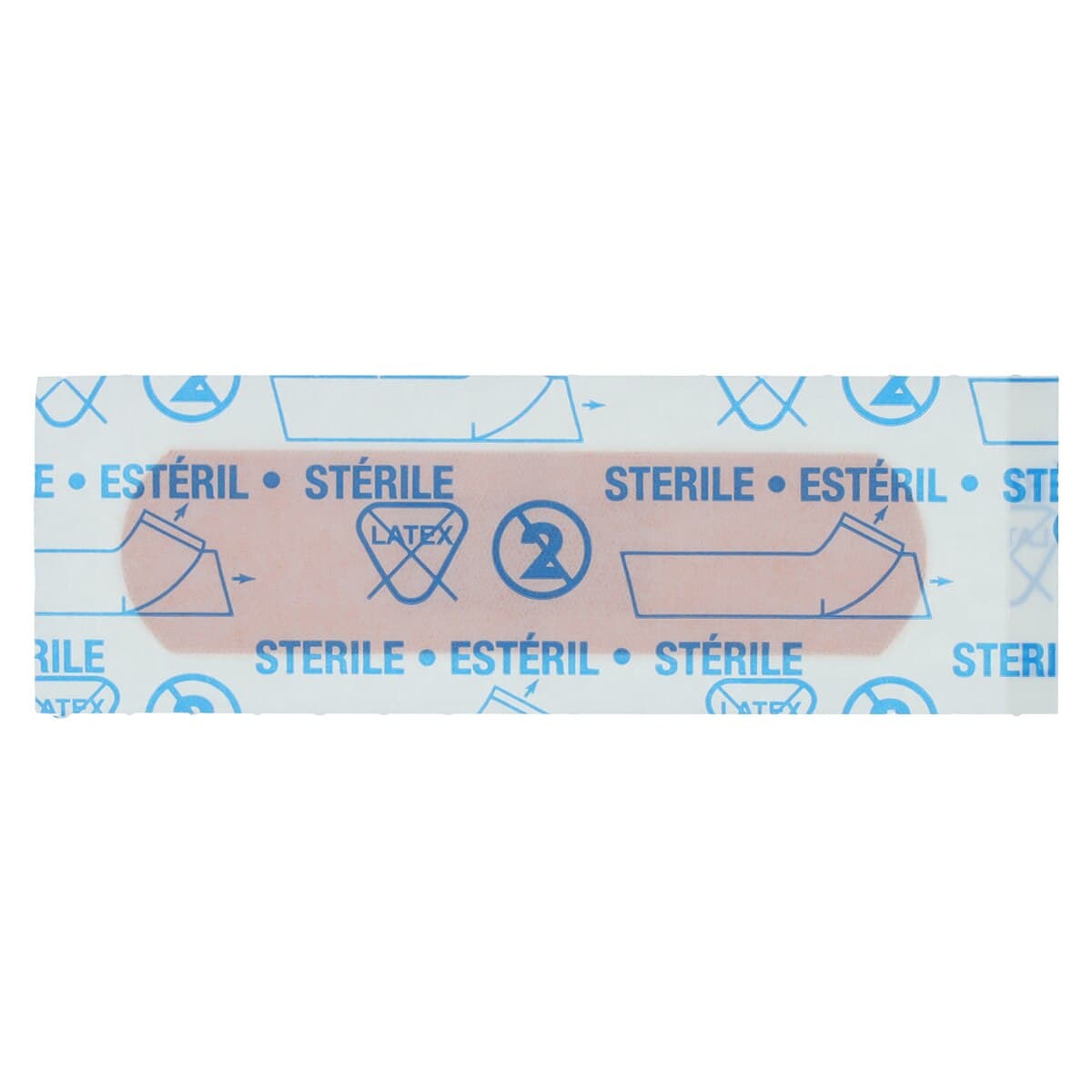 Caliber Adhesive Bandage Fabric, 3/4" x 3", Tan, Sterile, 2400/Case thumbnail 2