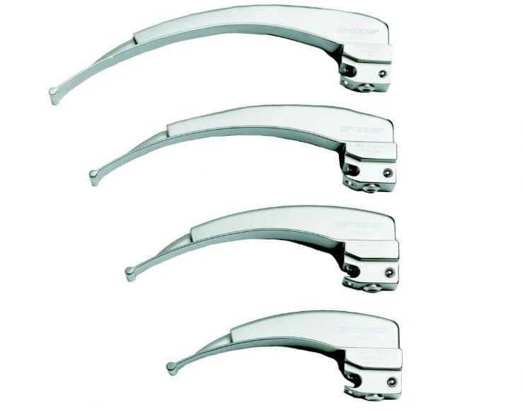 Propper Laryngoscope Blade, Macintosh, Fiber Optic, Each - Blade Laryngoscope Mac Fbrop - Image 1
