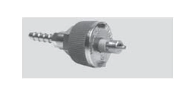 Precision Medical Quick Connect WAGD Connector, 1/4" Hose Barb - Quick Connect WAGD 1/4" Barb - Image 1