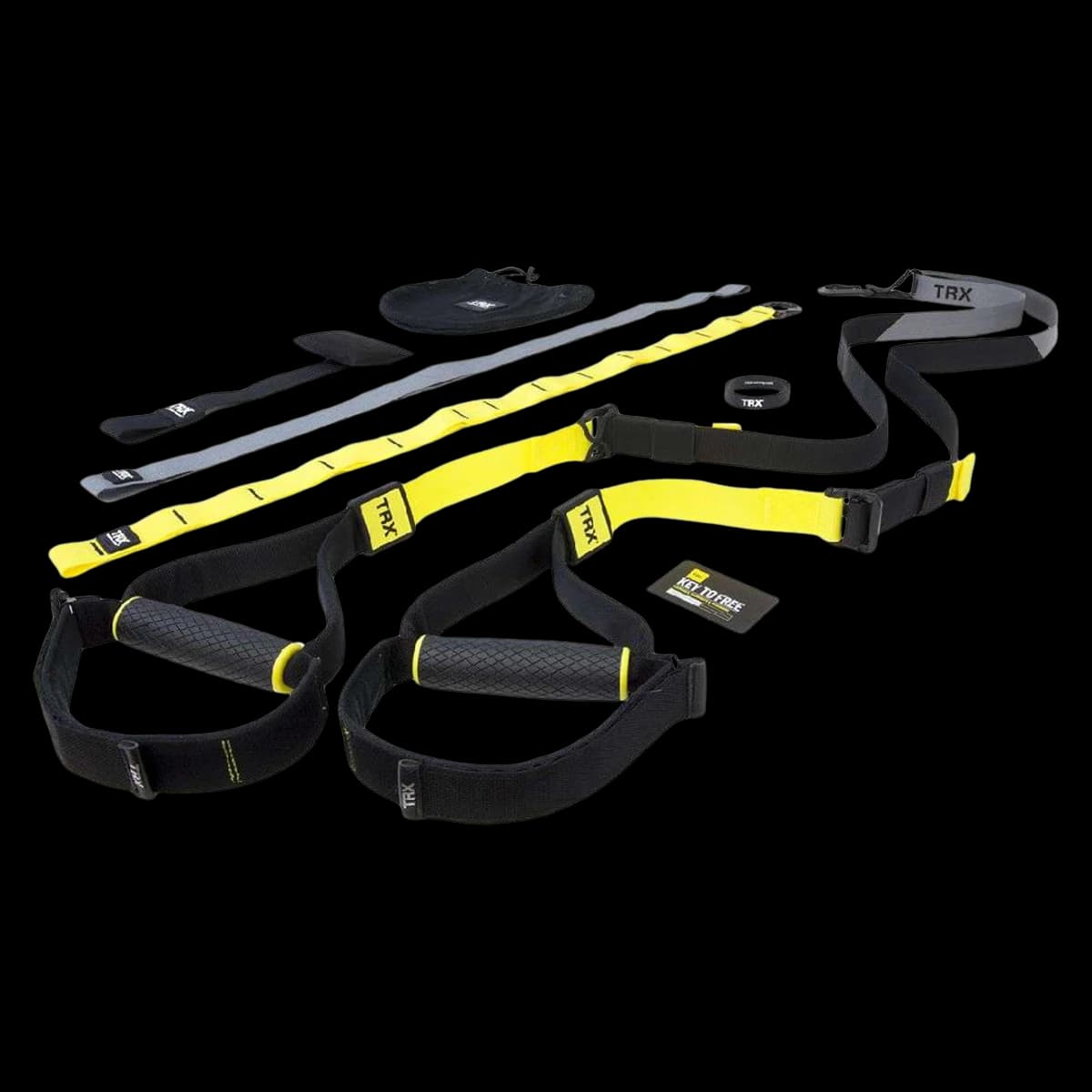 TRX Suspension Trainer with Rubber Handles - Trainer Susp TRX Rbr Handles - Image 1