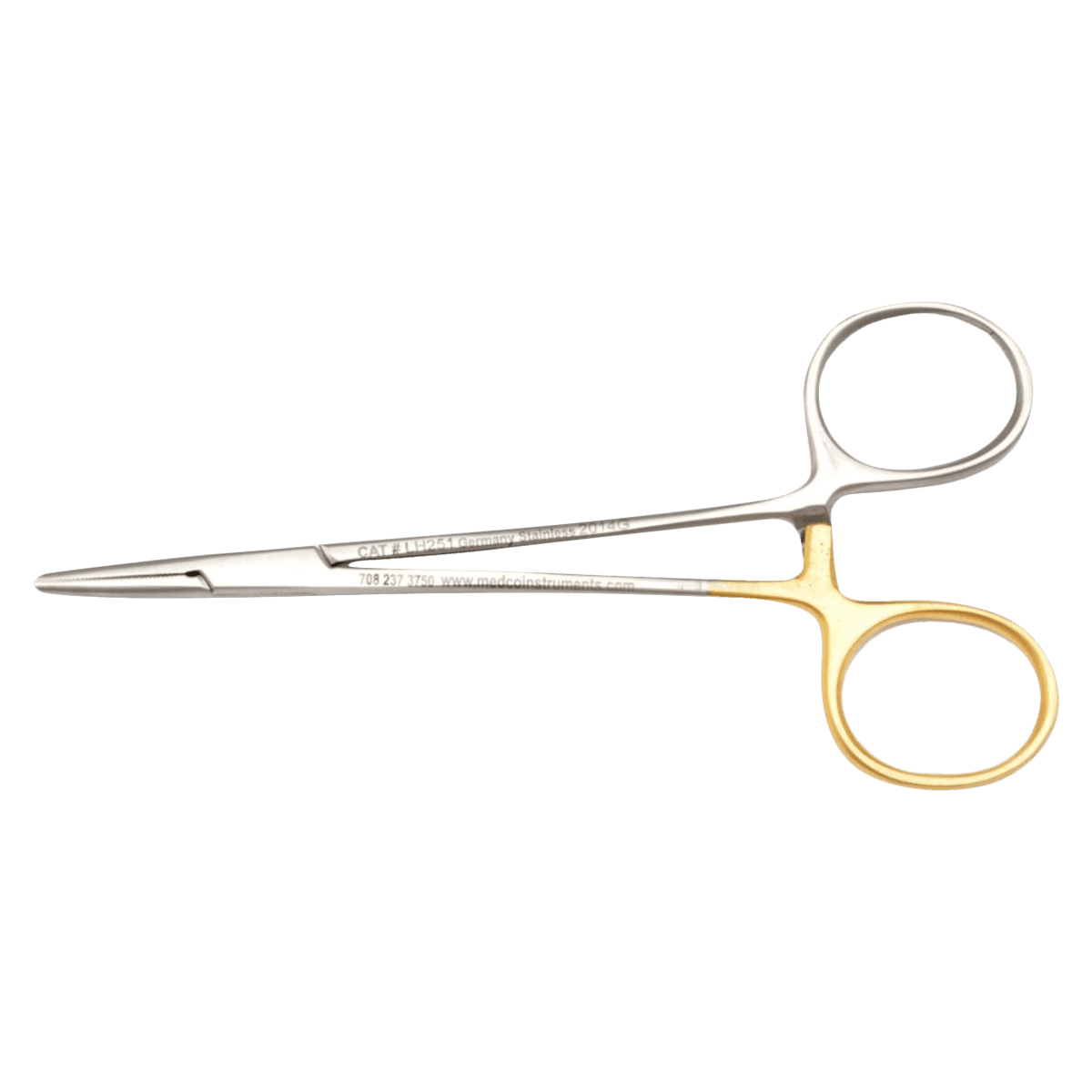 Medco Instruments Mosquito Forceps, Straight, 5" Stainless Steel, Left Hand, Each - Forcep Left Hand Mosquito - Image 1