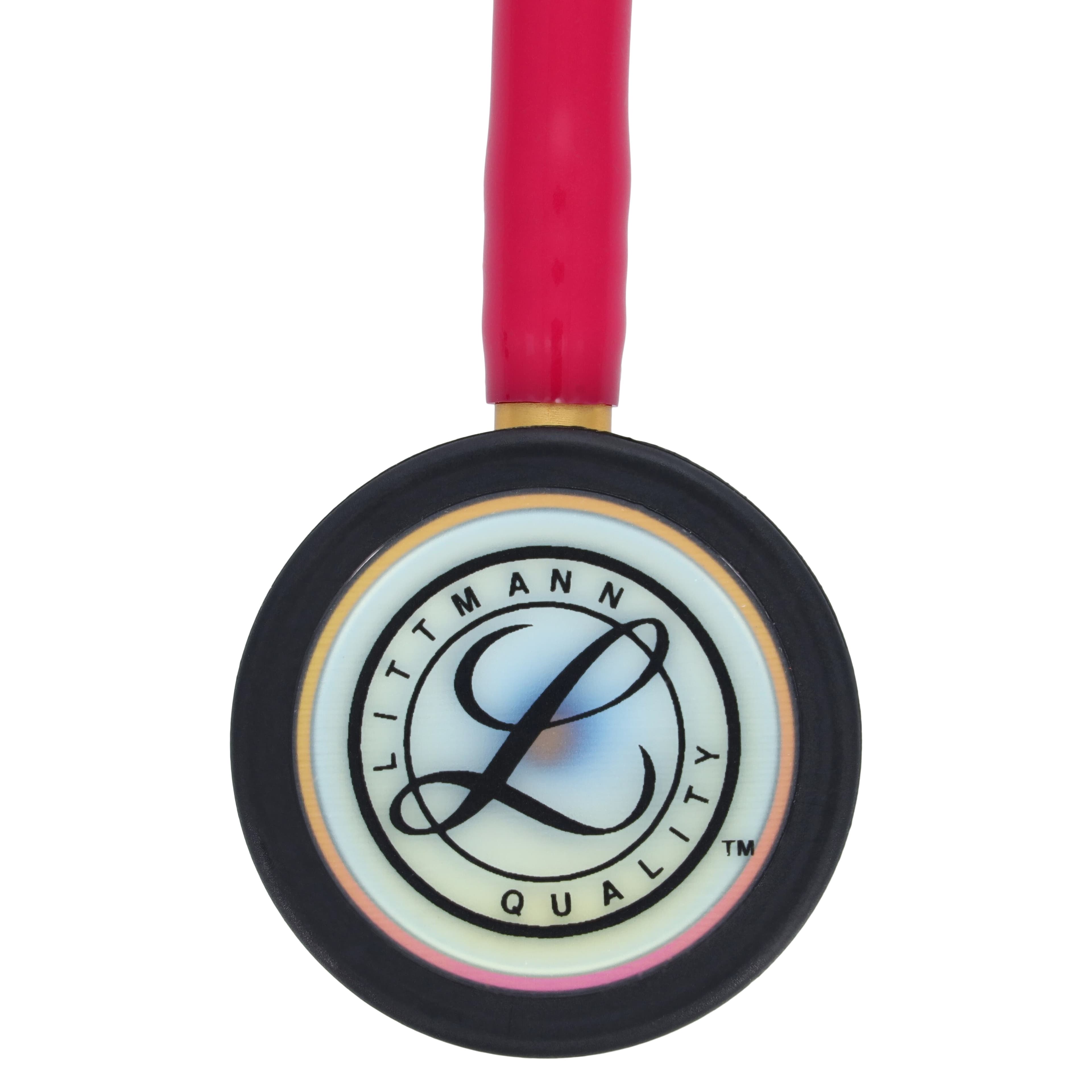 3M Littmann Classic III Stethoscope, Adult/Pediatric, Rainbow Raspberry, Single Lumen Tubing, 1 Each thumbnail 4