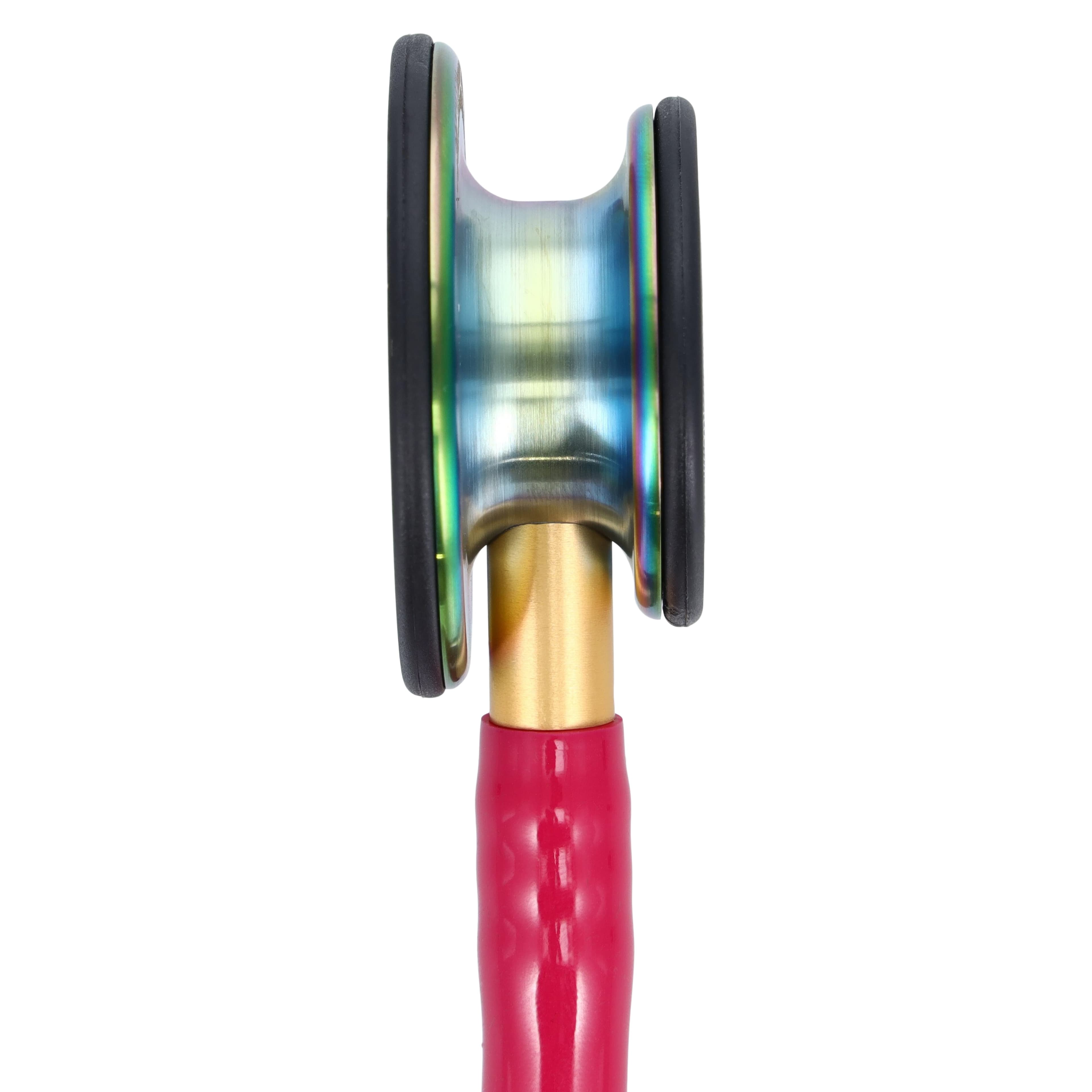 3M Littmann Classic III Stethoscope, Adult/Pediatric, Rainbow Raspberry, Single Lumen Tubing, 1 Each thumbnail 5