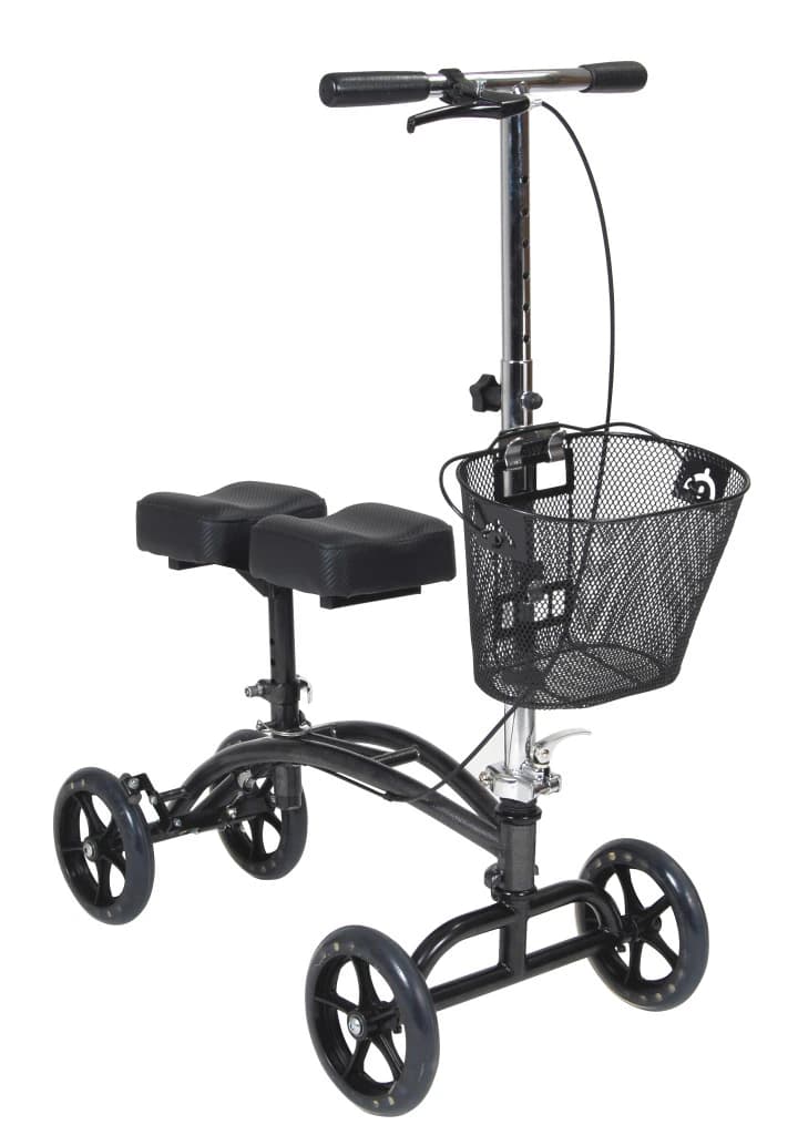 Drive Medical Designs Steerable Knee Walker, 350 lb Capacity, Adult, 4-7" Casters - Walker Knee Steerable - Image 1