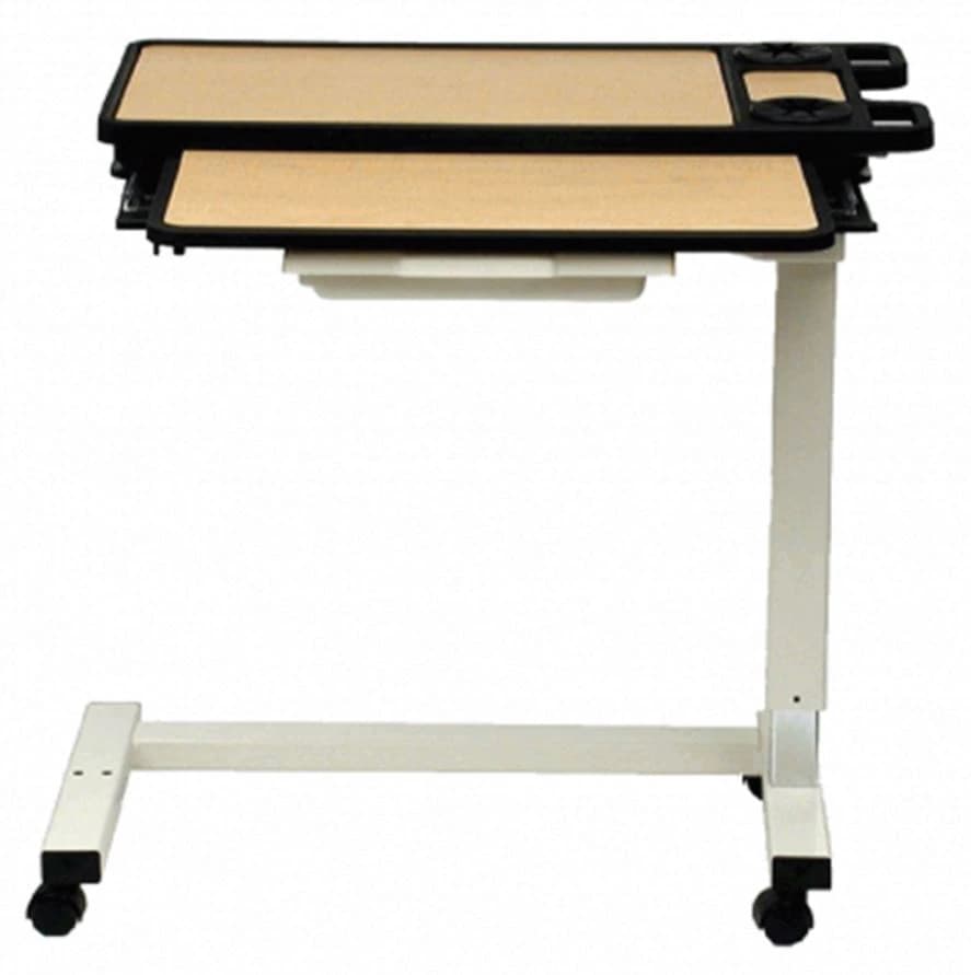 Novum Med Products Overbed Table, Split Top - Table Over Bed Split Top - Image 1