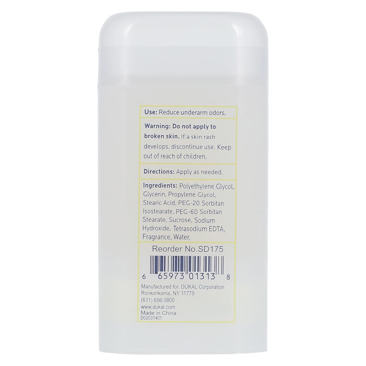 DawnMist Stick Deodorant, Fresh Scent, 1.6 oz, 144/Case thumbnail 2