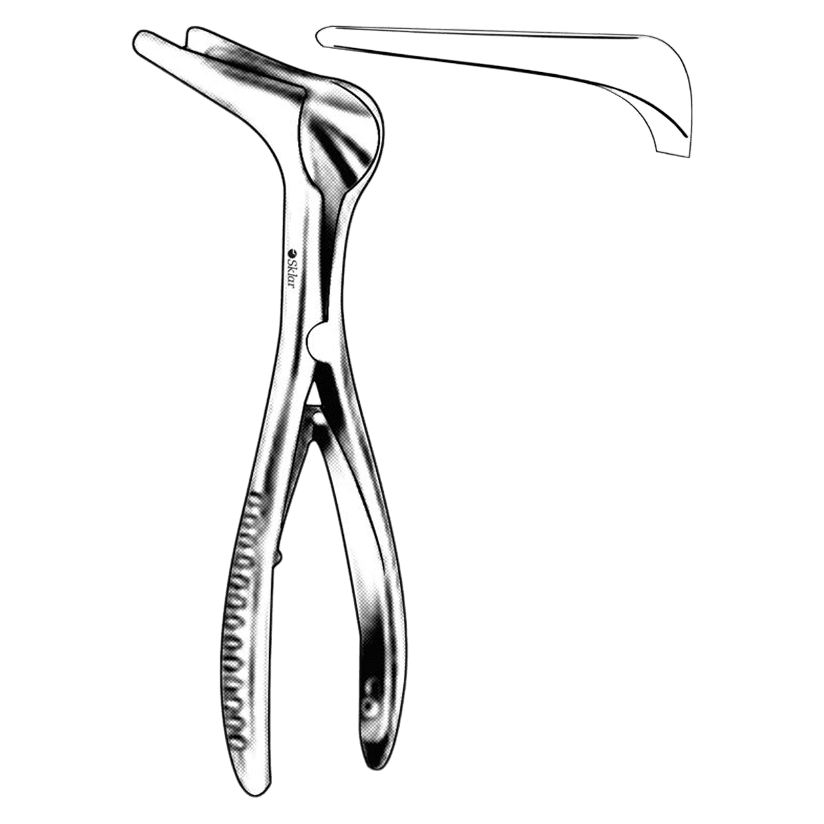 Sklar Cottle Nasal Speculum, 5-3/4" (85mm Tip), Each - Specula Nasal Cottle - Image 1