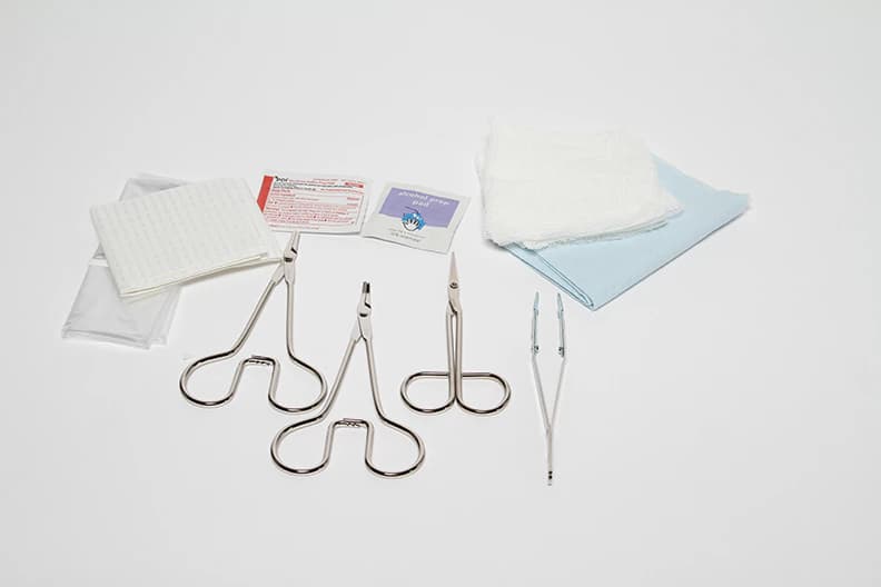 Cardinal Health Wound Closure Tray, Facial Stand - Tray Wound Closre Stand Facial - Image 1