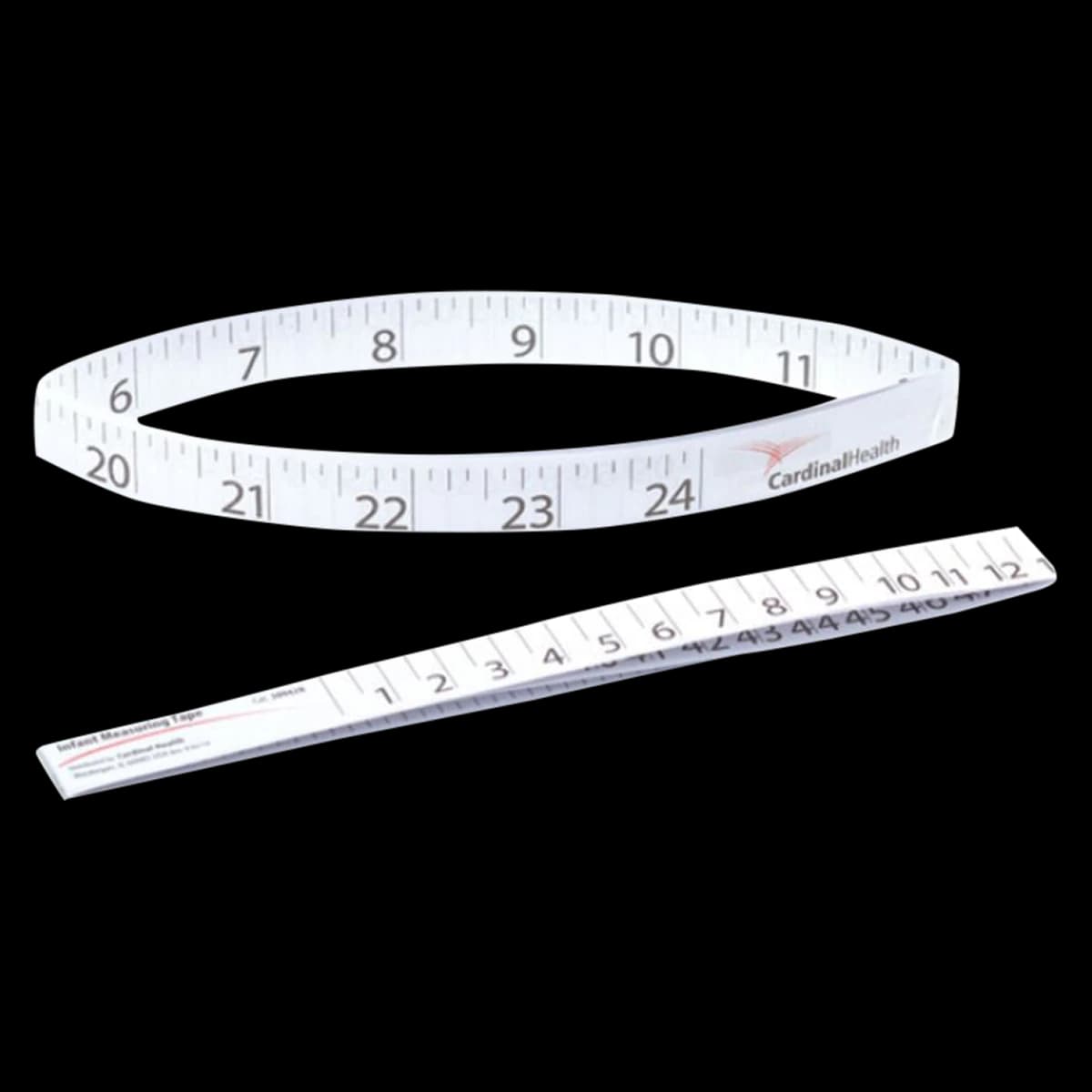Cardinal Health Paper Tape Measure, 24 Inch, Disposable, 500/Bag - Tape Measure Paper 24" Inf - Image 1