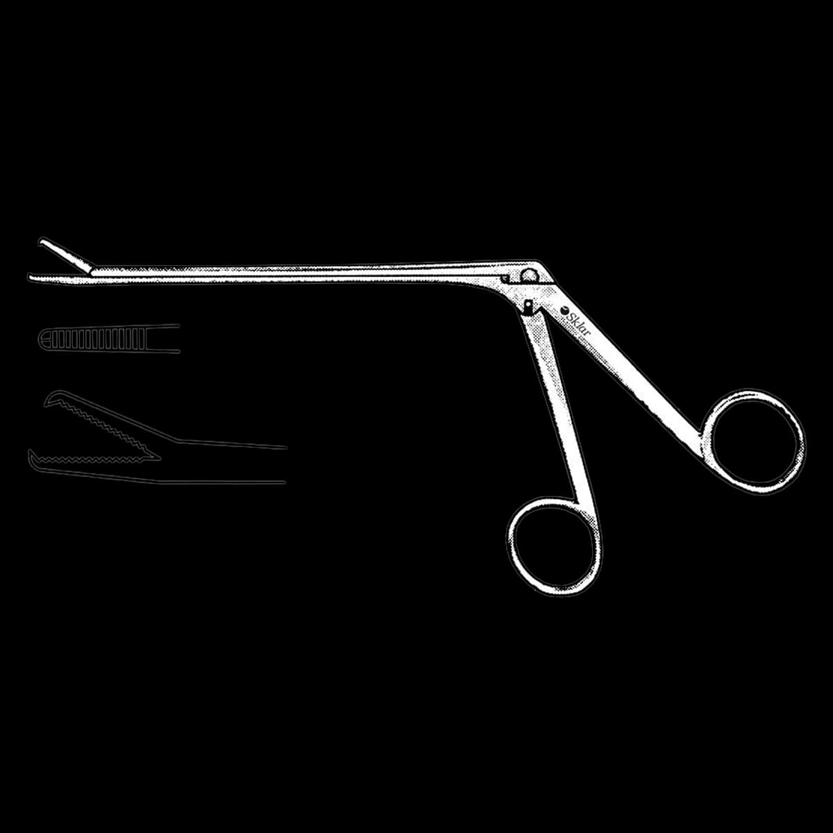 Hoen Alligator Forcep, 5-1/2" Stainless Steel, Each - Forcep Alligator Hoen 1x2 - Image 1