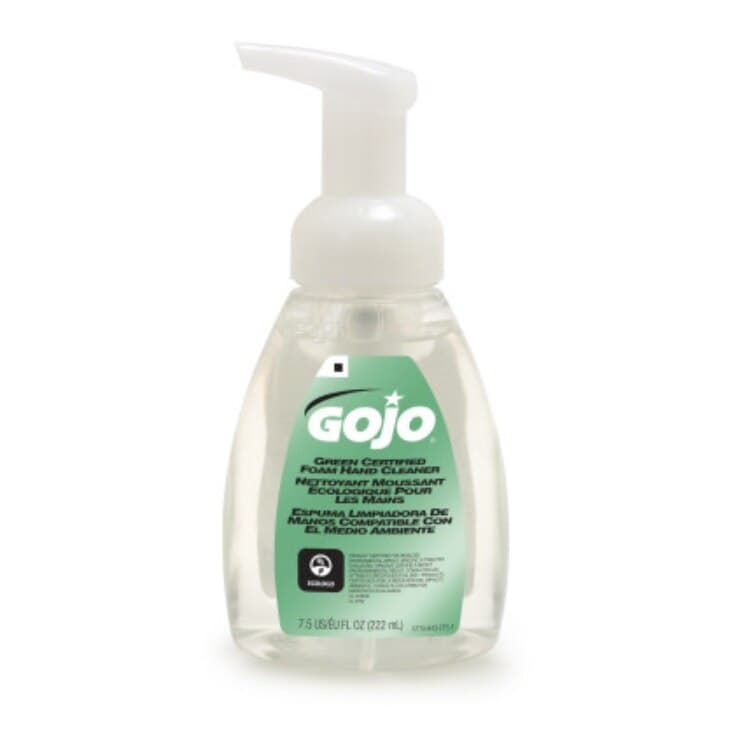 GOJO Green Certified Foam Soap, 7.5 oz, 6/Case - GOJO Green Certified Foam Soap - Image 1