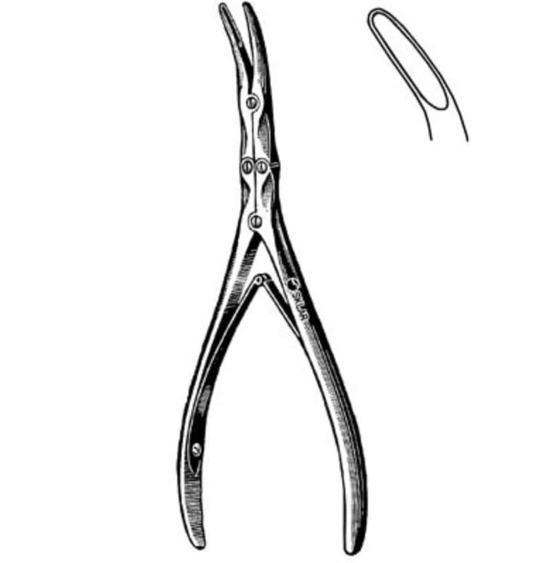 Sklar Kleinert-Kutz Rongeur, Full Curve, Stainless Steel - Rongeur Kleinert-Kutz - Image 1