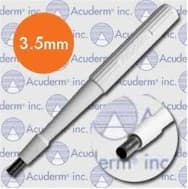 Acu-Punch Dermal Biopsy Punch, 3.5mm, Stainless Steel, Sterile, Disposable, 25/Box - Punch Biopsy Acu-punch - Image 1