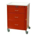 Harloff Mini Line Crash Cart, 3 Drawer - Cart Crash 3 Drawer - Image 1