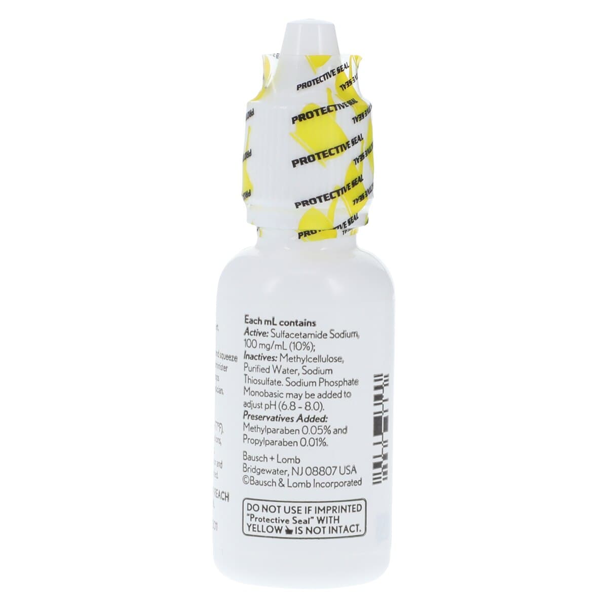 Sulfacetamide Ophthalmic Solution 10%, 15 mL Bottle, Bausch thumbnail 5