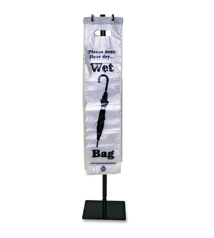 TATCO Portable Umbrella Bag Stand, Black, Each - Stand Umbrella Bag TATCO - Image 1