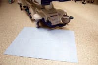 Abbi Absorbent Mat, Nonwoven/Poly, Blue/White, 32" x 40", 20/Case - Pad Absorbent Abbi Over Mtrs - Image 1