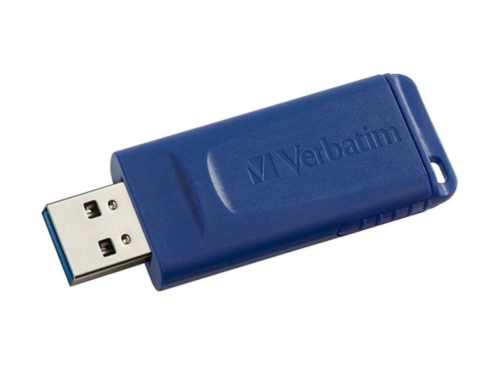 Verbatim Blue 16GB USB Flash Drive, Each - Flash Drive USB Verbatim - Image 1
