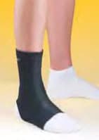 DeRoyal Support Ankle Neo Open Heel, Neoprene Compression Support, Large (Men 8.5-10 / Women 9.5-11), Left/Right - Support Ankle Neo Open Heel - Image 1