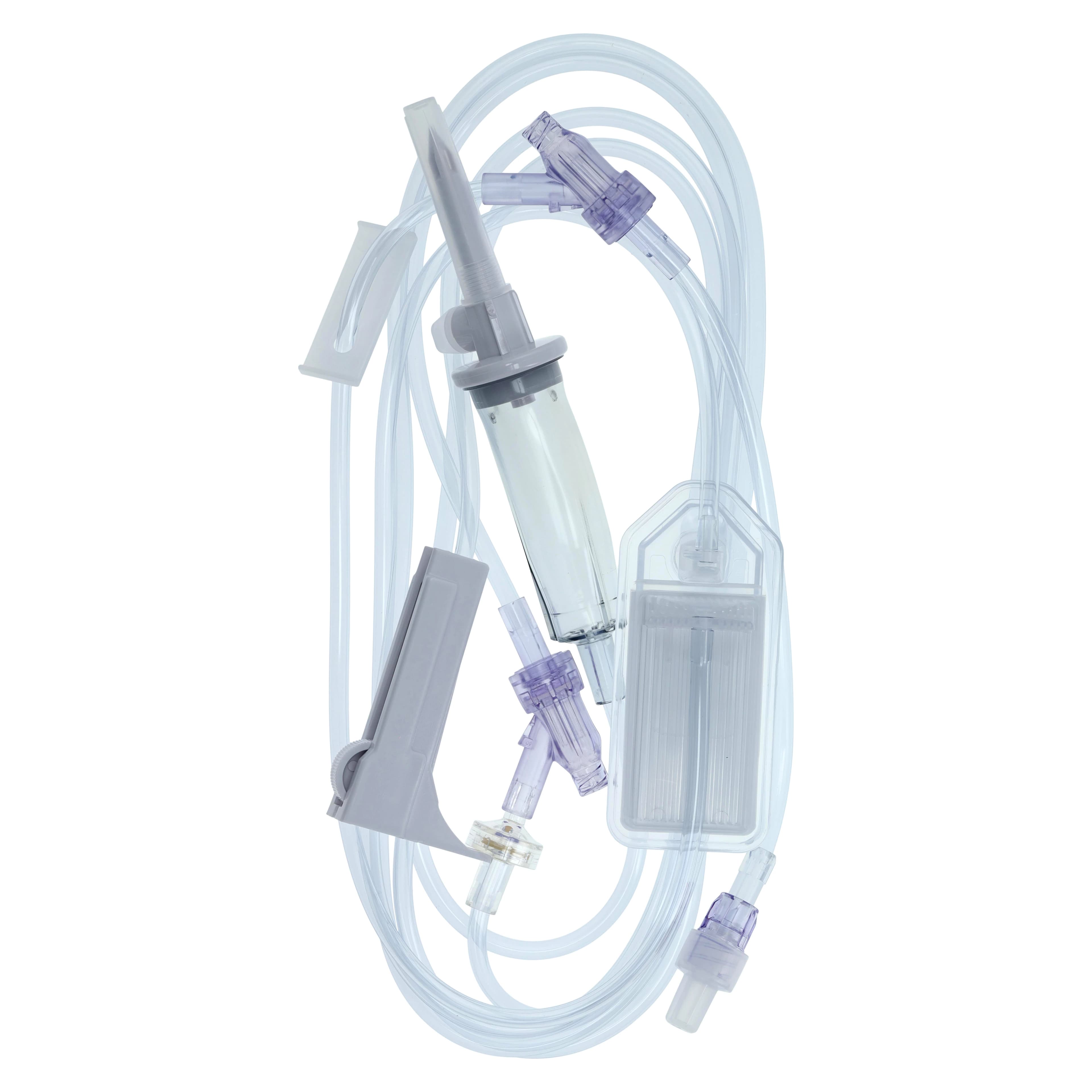 B. Braun Tubing Set IV Administration, 2 Injection Sites, Primary Gravity Filter, 15 Drops/mL, 104" Length, 50/Case - Tubing Set IV Admin - Image 1