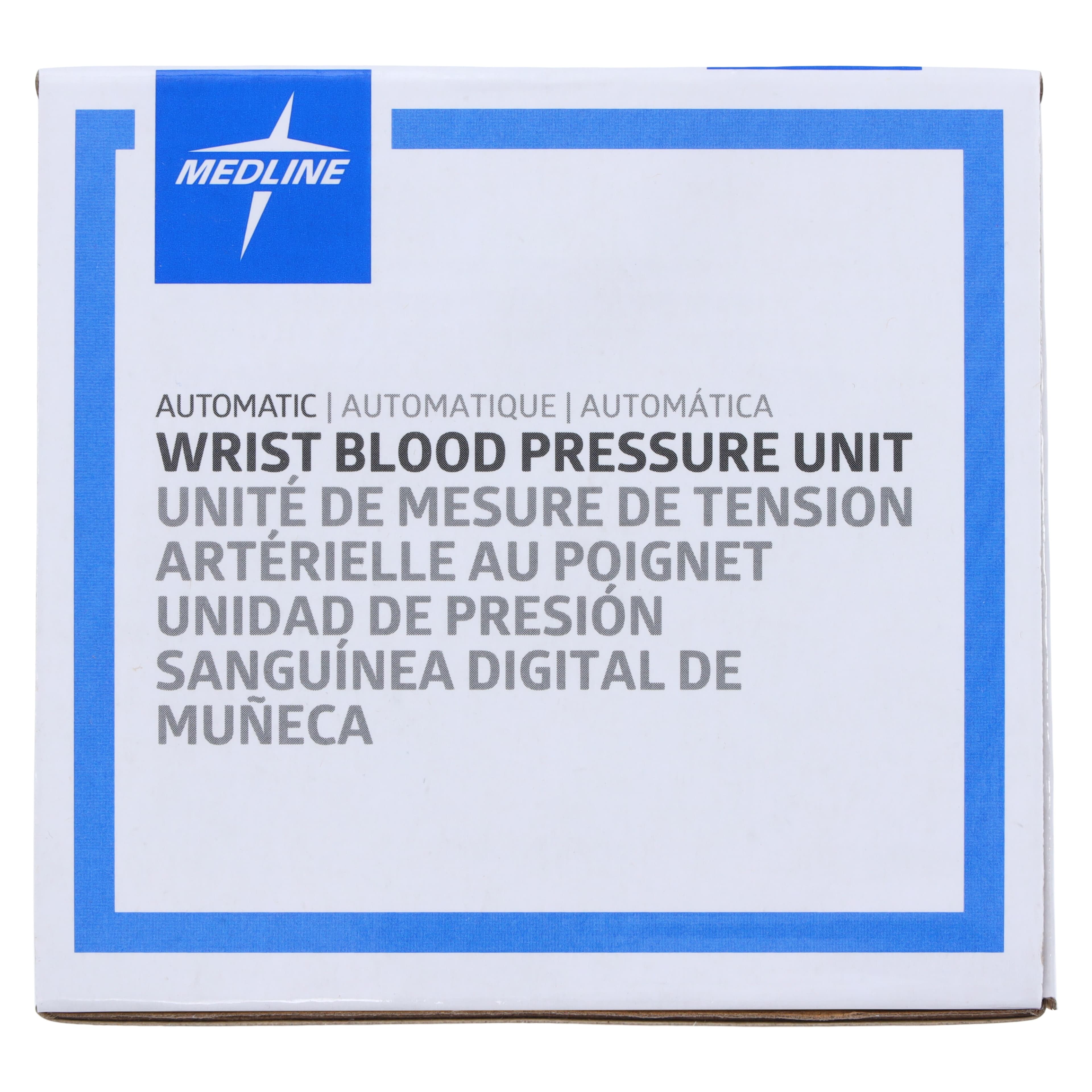 Medline Plus Automatic Digital Wrist Blood Pressure Monitor, Gray/White, Latex-Free, 19.5cm Cuff thumbnail 7