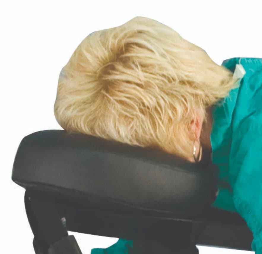 Oakworks Face Rest for CFPM Imaging Table, Coal - Face Rest f/CFPM Imaging Tbl - Image 1