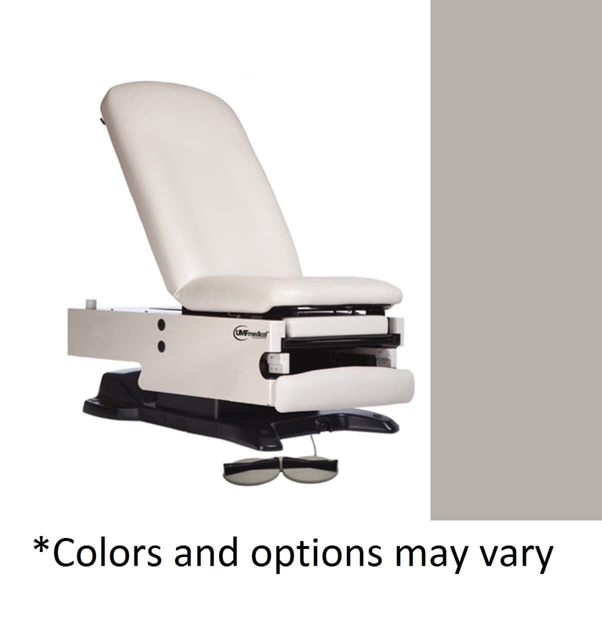 UMF Medical Hi-Lo Bariatric Power Exam Table, Sand Gray, 650 lb Capacity - Table Exam Hi-Lo Bariatric - Image 1